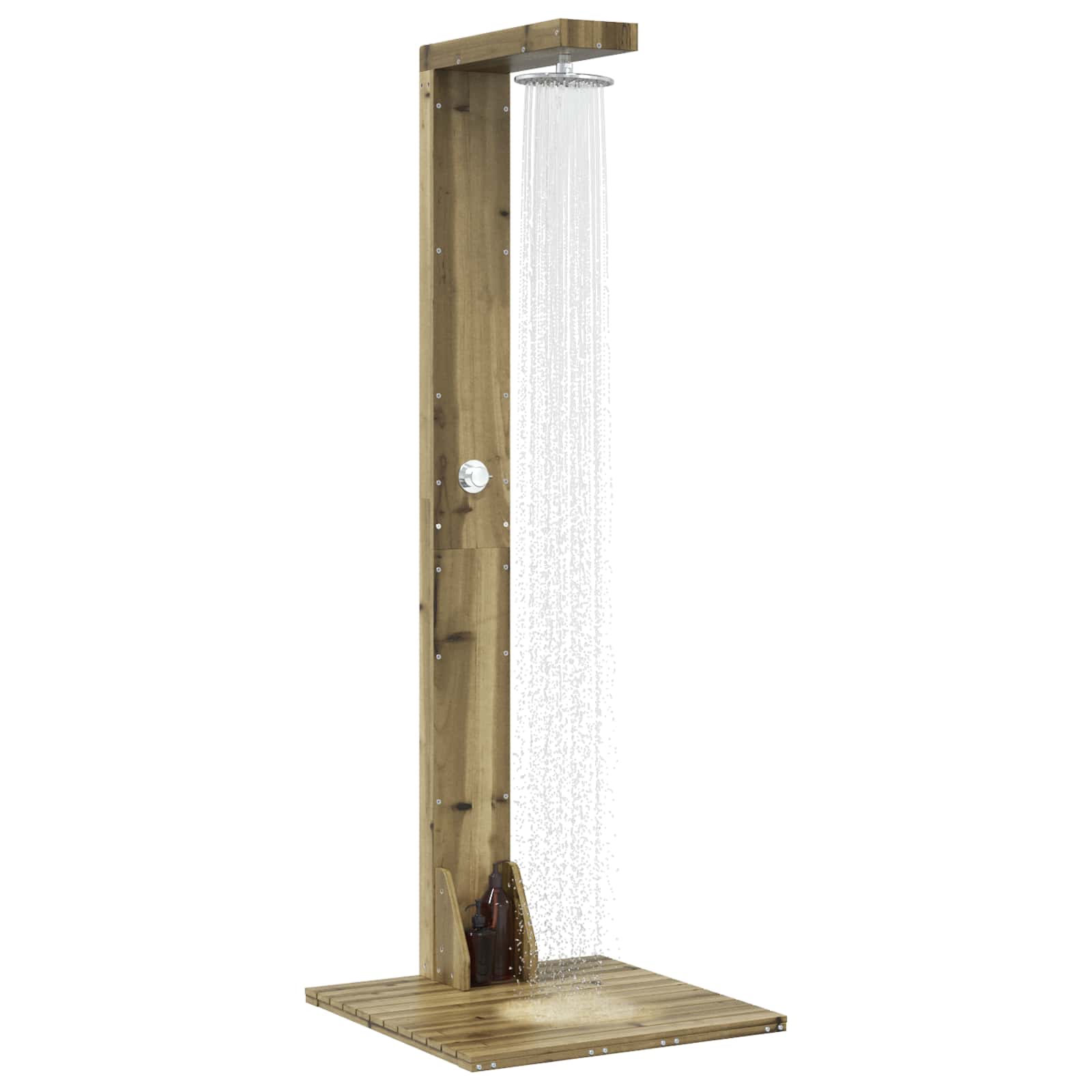 Doccia da esterno 210 cm Naturale