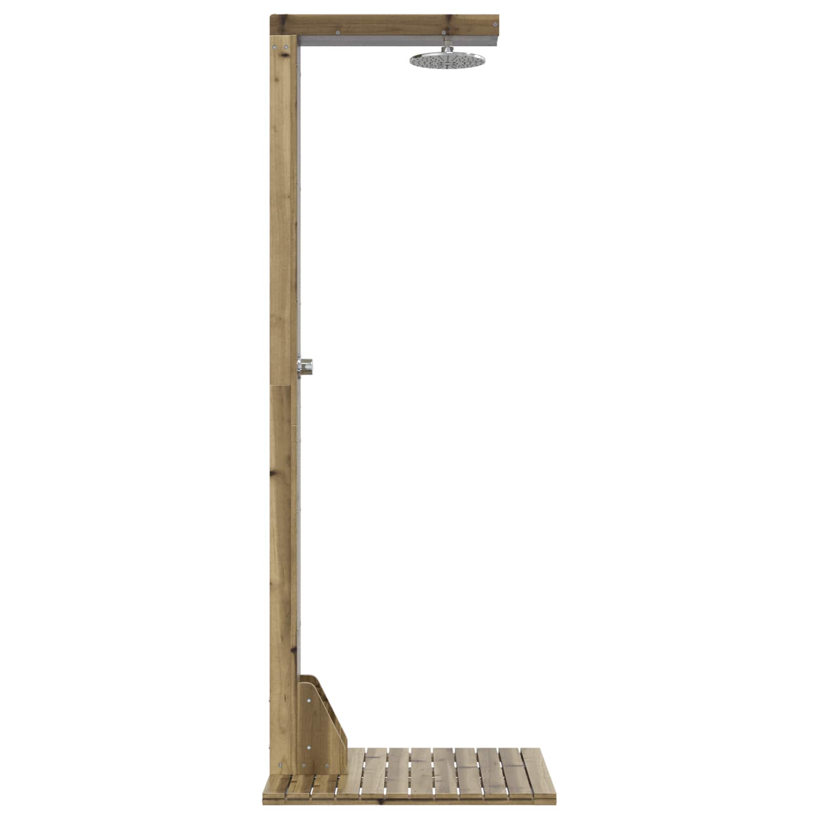 Doccia da esterno 210 cm Naturale