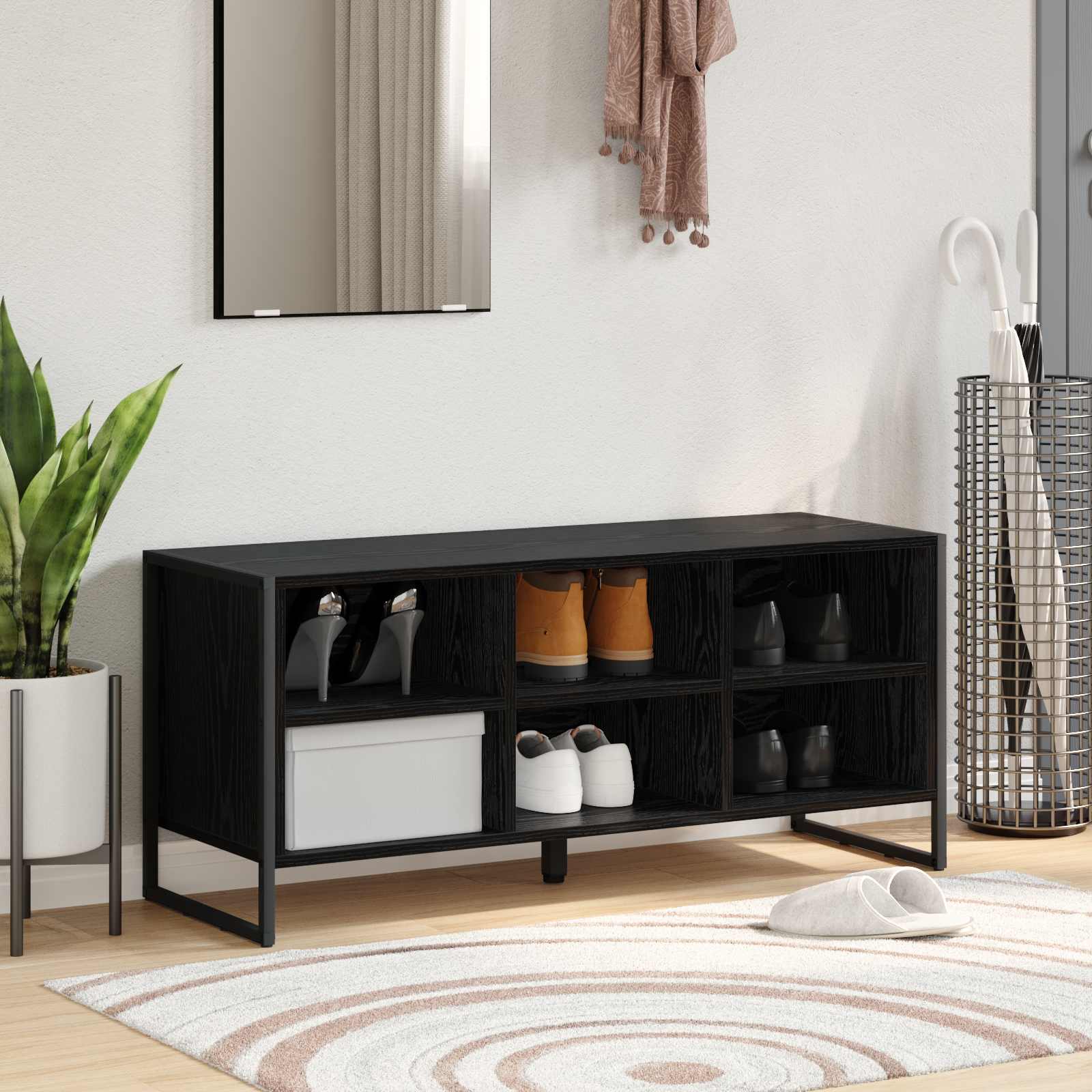 Mobile per scarpe 100 x 35 x 44 cm Legno ingegnerizzato
