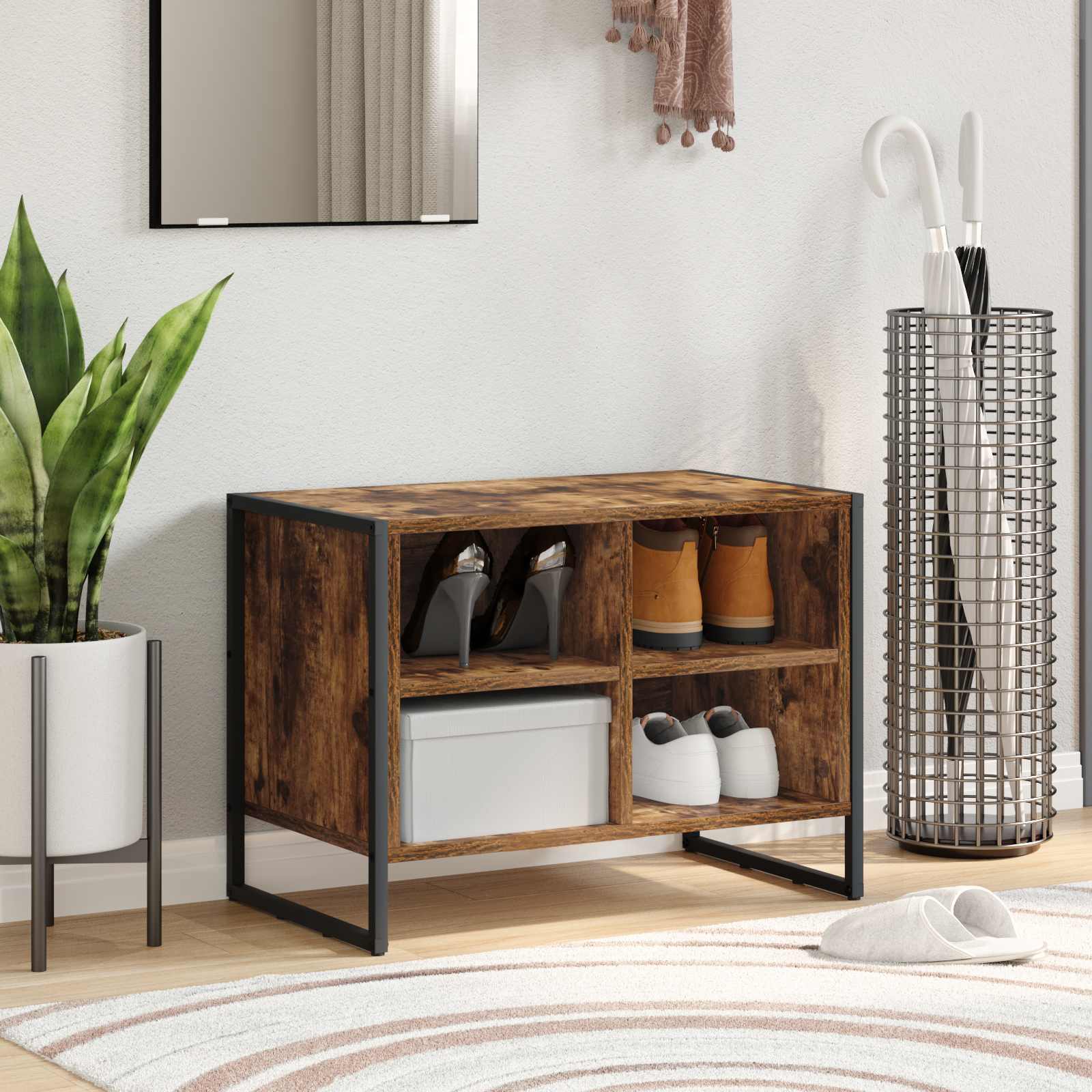 Mobile per scarpe 60 x 35 x 44 cm Legno ingegnerizzato
