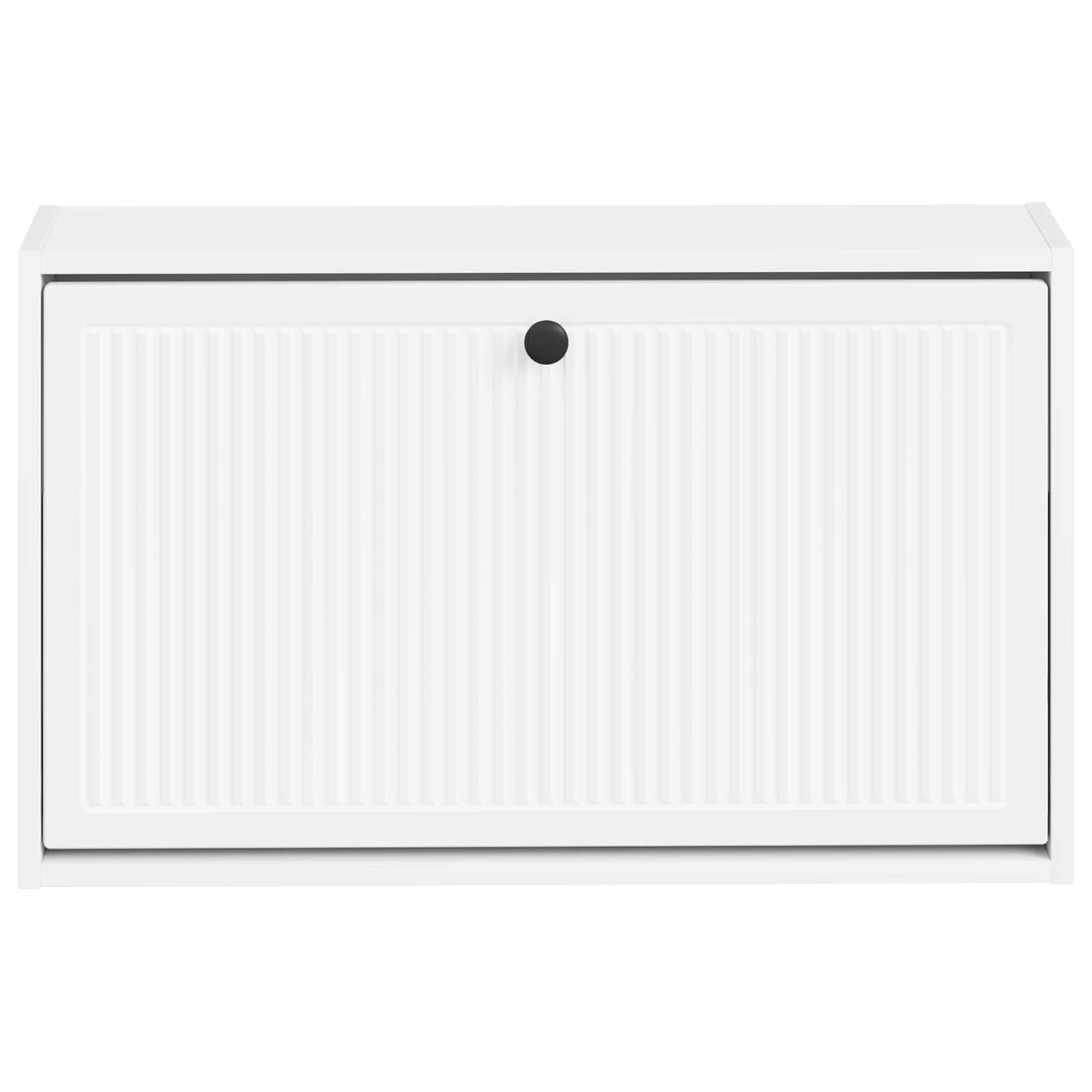 Mobiletto per Scarpe da Muro EDE 71 x 17 x 43 cm Bianco
