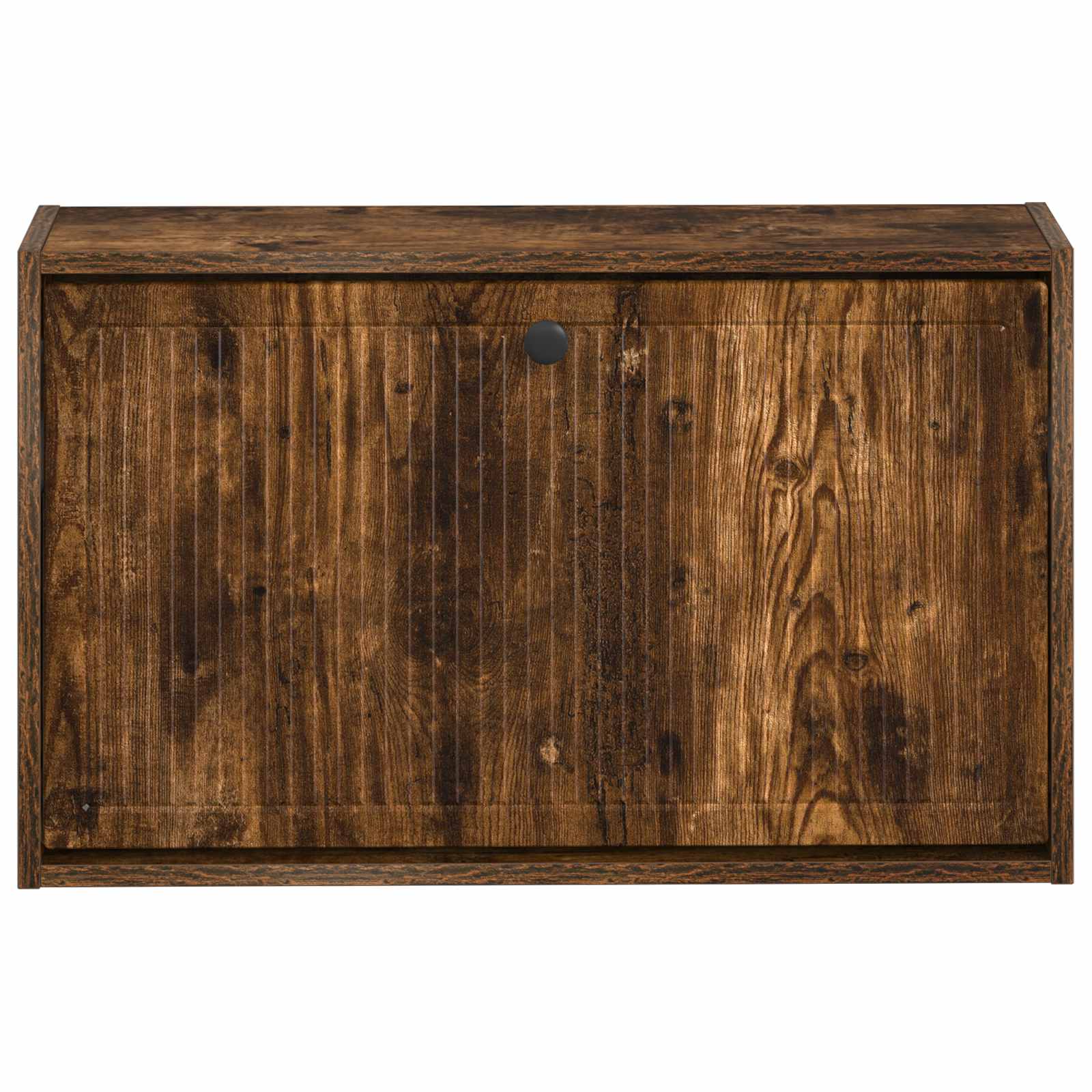 Mobiletto per Scarpe da Muro EDE 71 x 17 x 43 cm Rovere Fumo