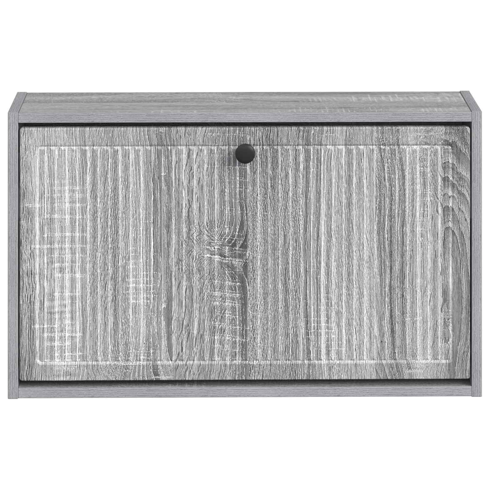 Mobiletto per Scarpe da Muro EDE 71 x 17 x 43 cm Sonoma grigio