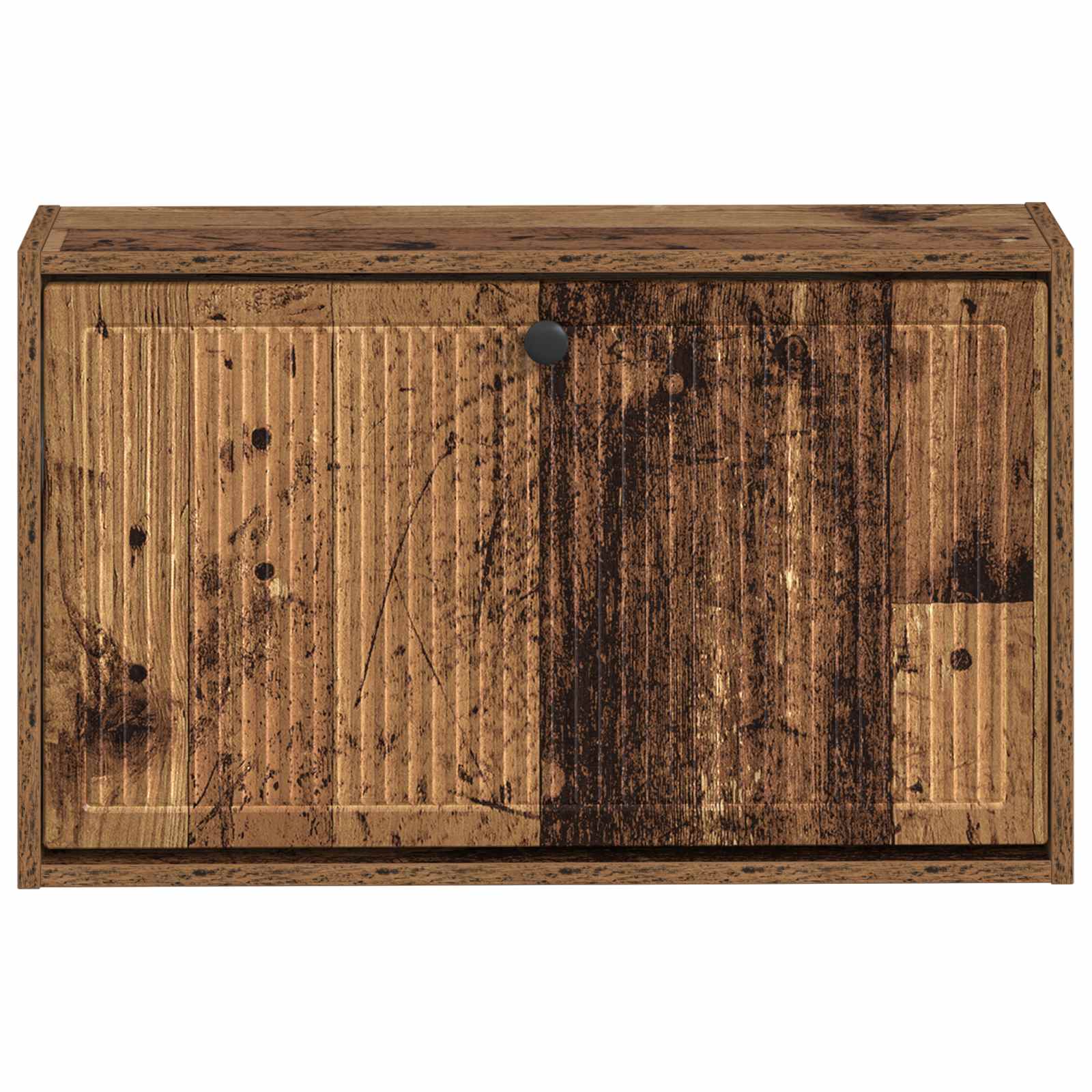 Mobiletto per Scarpe da Muro EDE 71 x 17 x 43 cm Legno antico