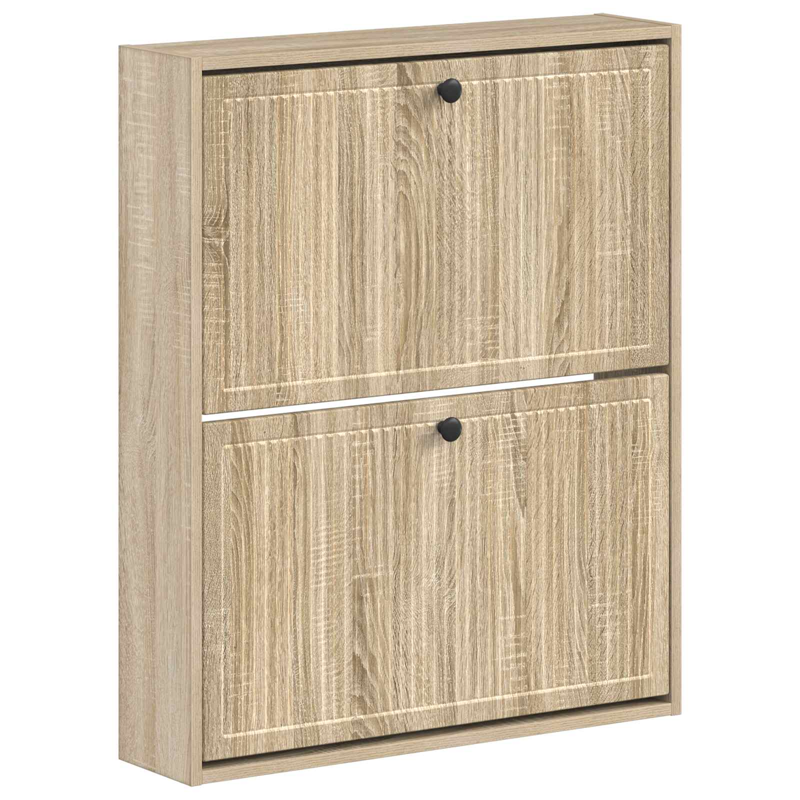Mobiletto per Scarpe da Muro EDE 71 x 17 x 86 cm Rovere Sonoma
