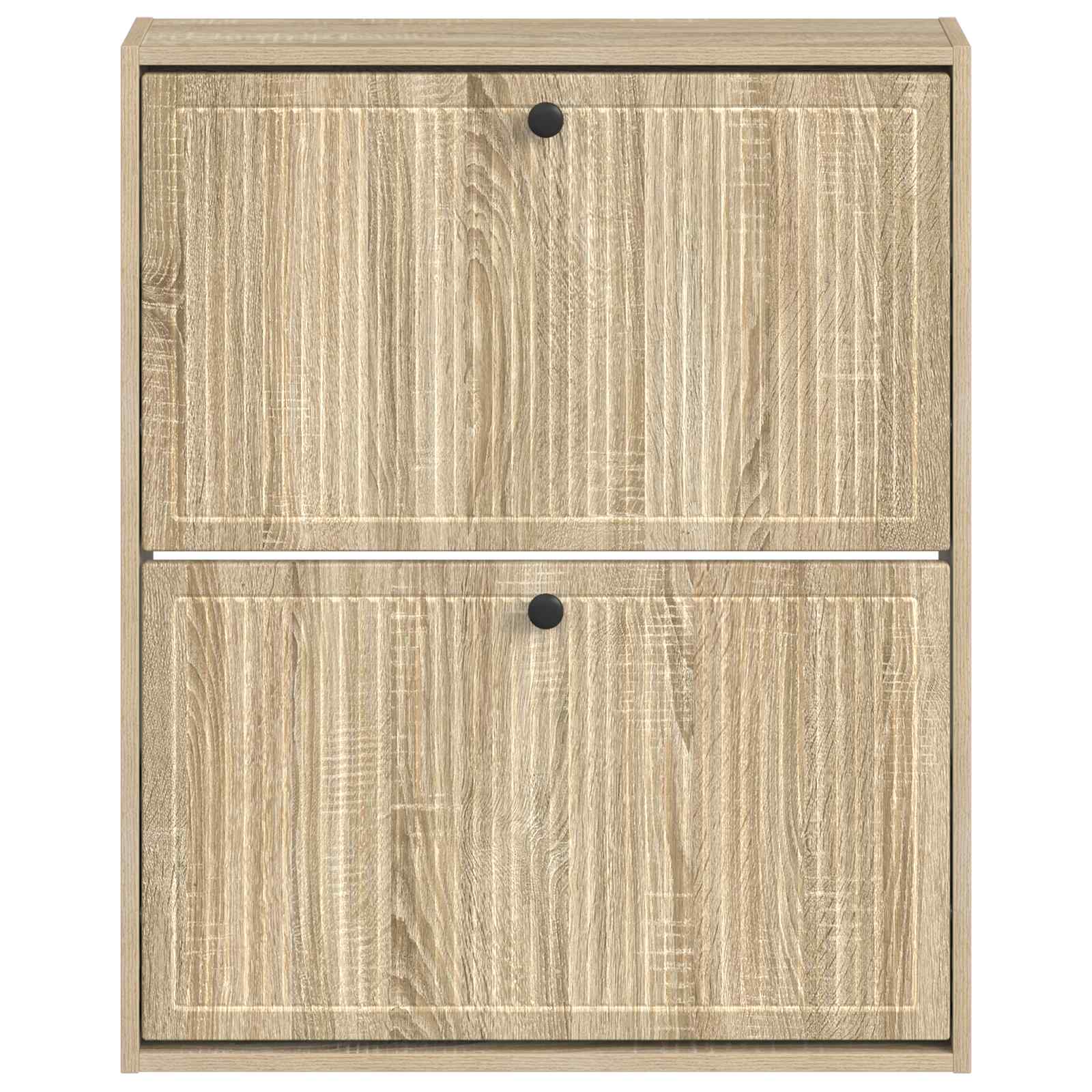 Mobiletto per Scarpe da Muro EDE 71 x 17 x 86 cm Rovere Sonoma