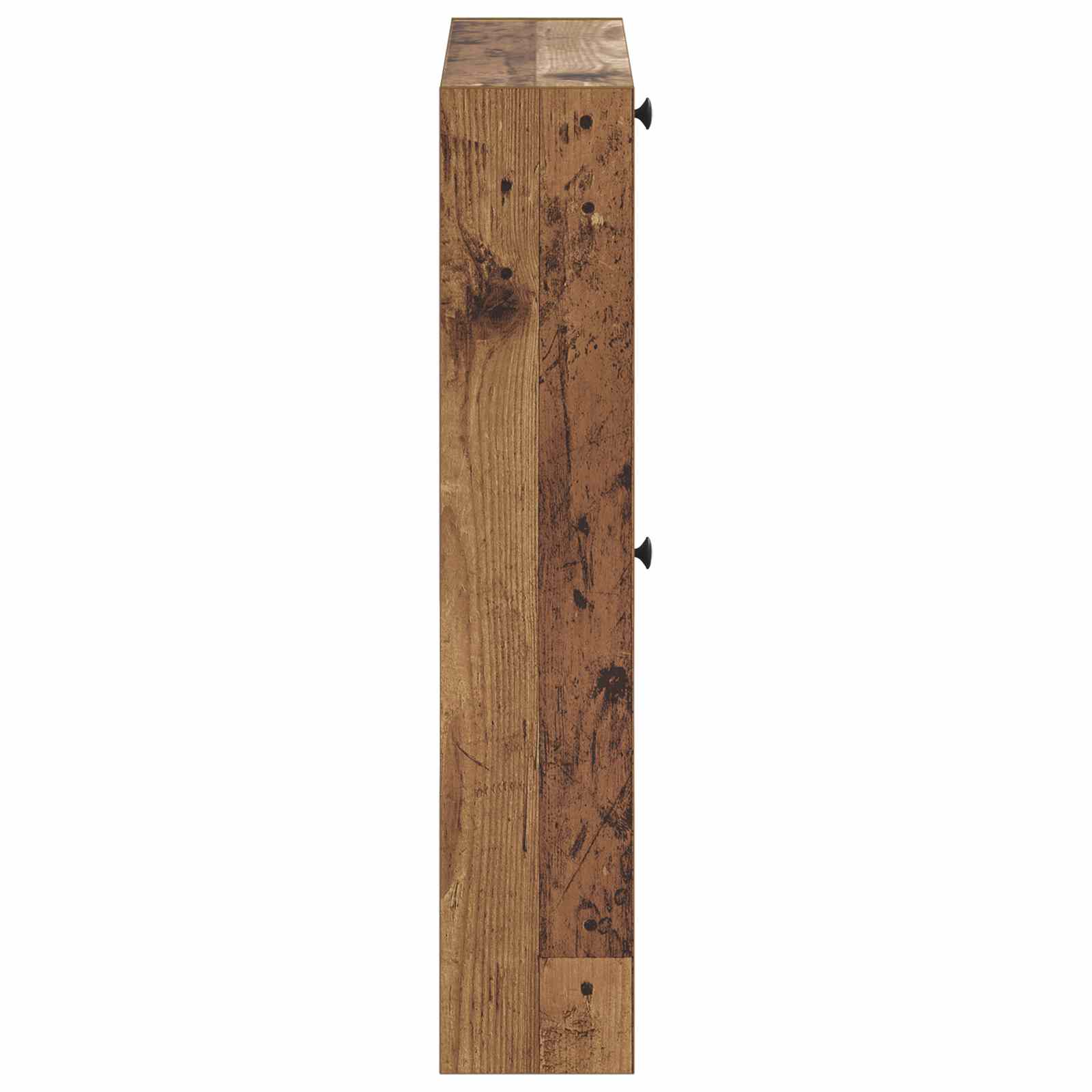 Mobiletto per Scarpe da Muro EDE 71 x 17 x 86 cm Legno antico