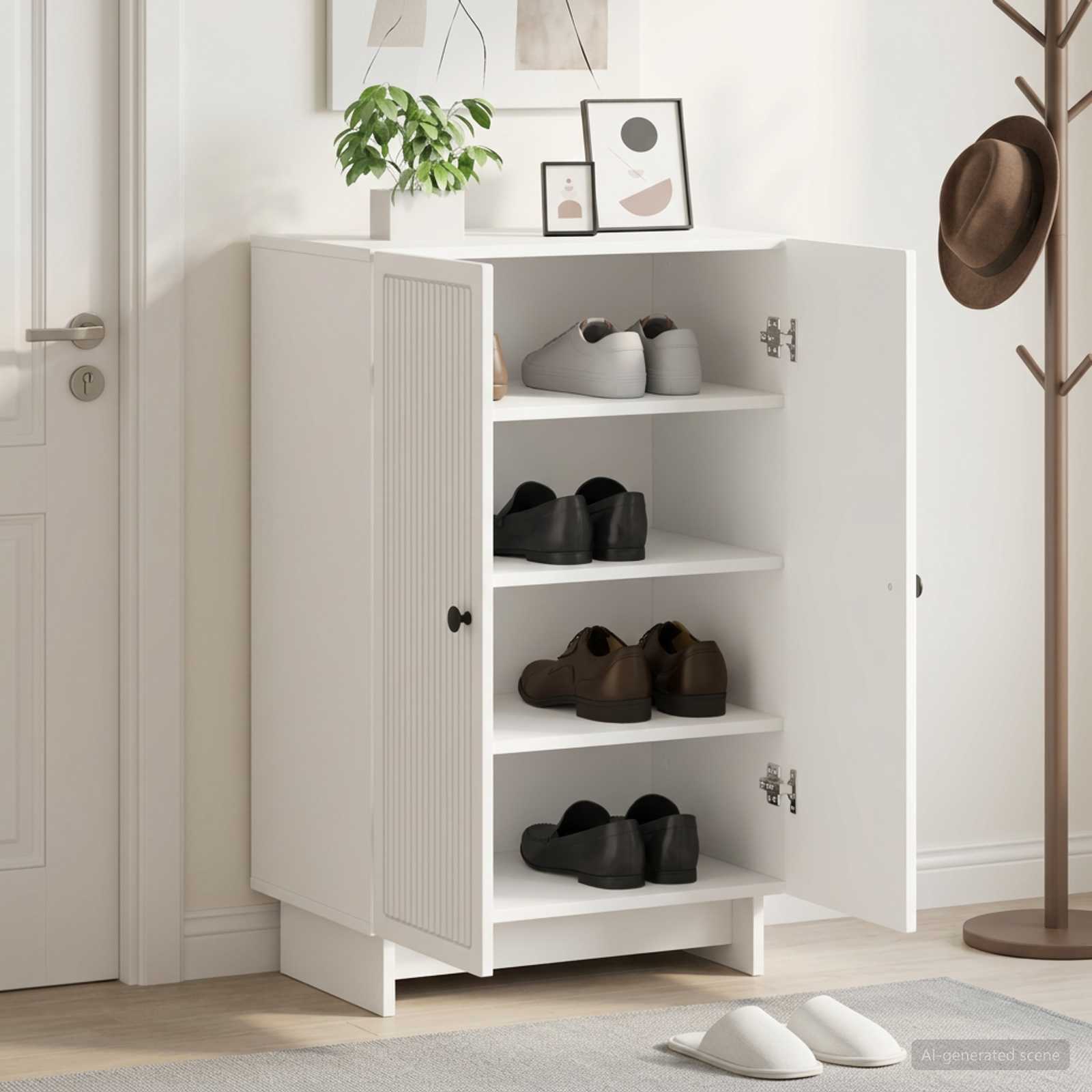 Mobile per scarpe EDE 59,5 x 39,5 x 90 cm Legno ingegnerizzato