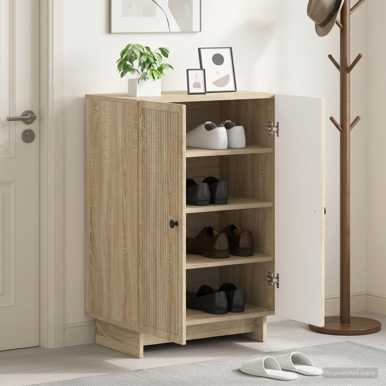 Mobile per scarpe EDE 59,5 x 39,5 x 90 cm Legno ingegnerizzato