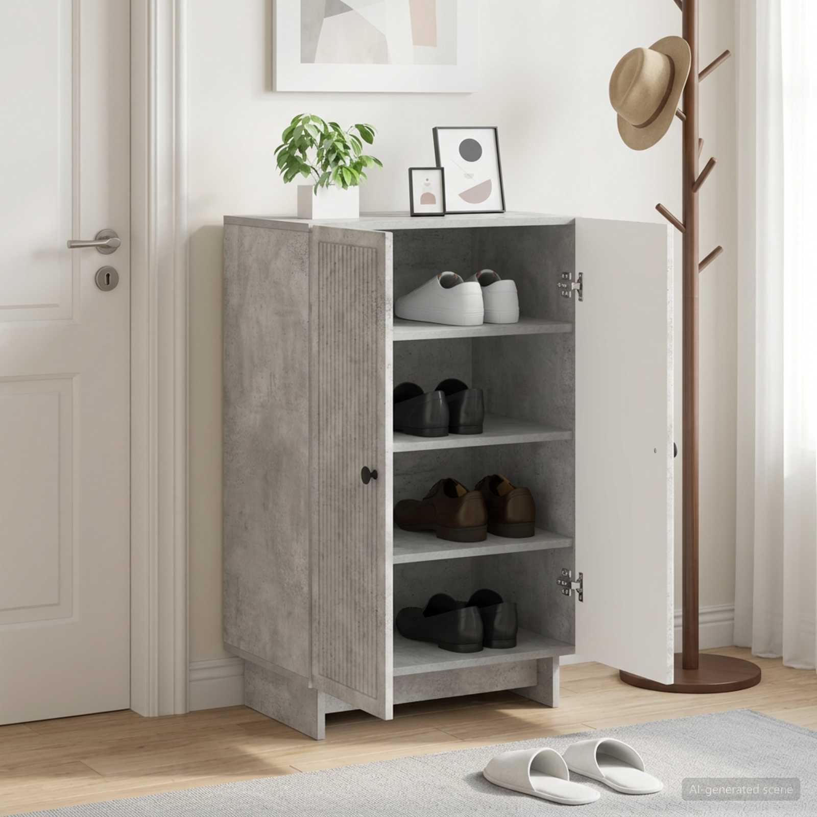 Mobile per scarpe EDE 59,5 x 39,5 x 90 cm Legno ingegnerizzato