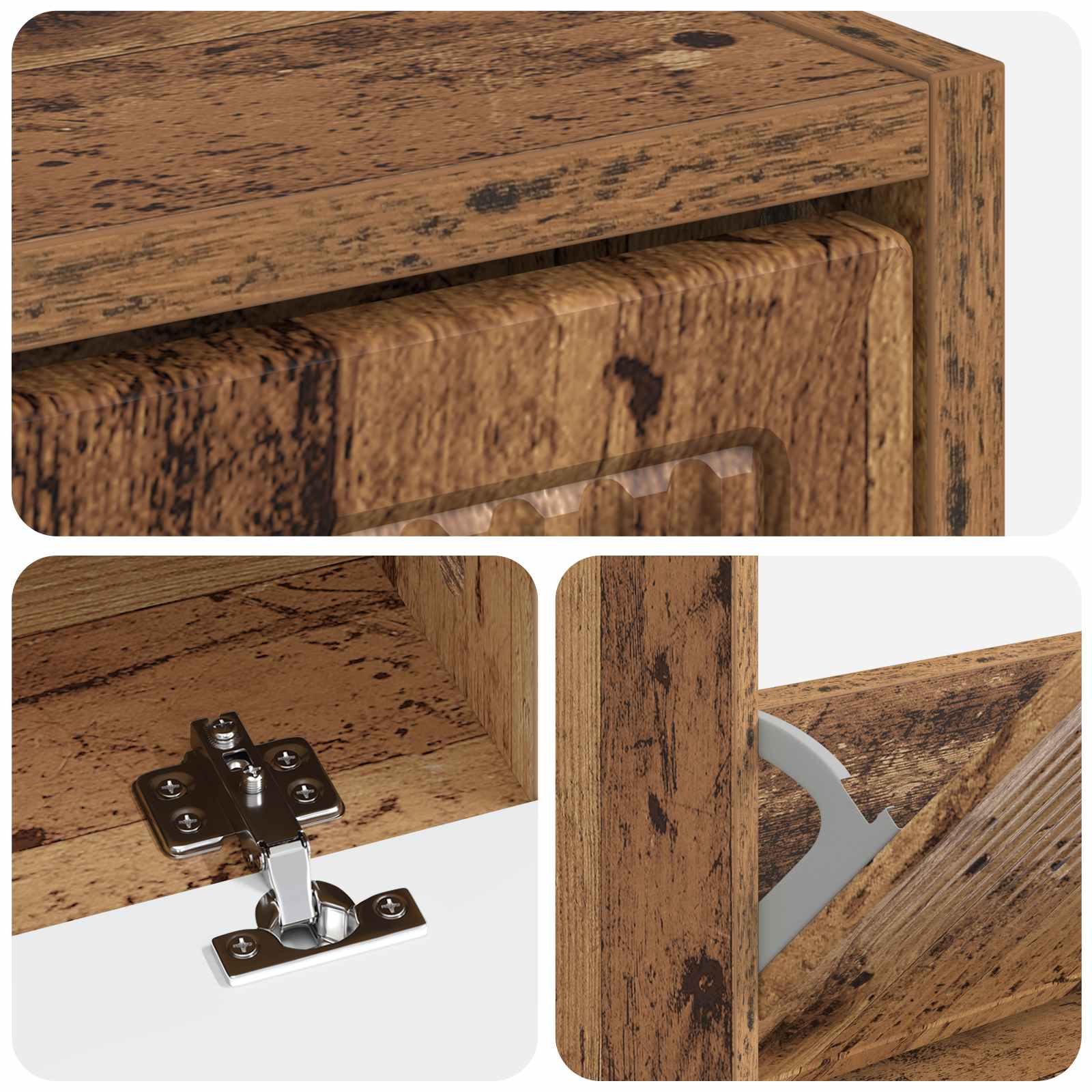 Mobile per scarpe EDE 78 x 24 x 103 cm Legno ingegnerizzato