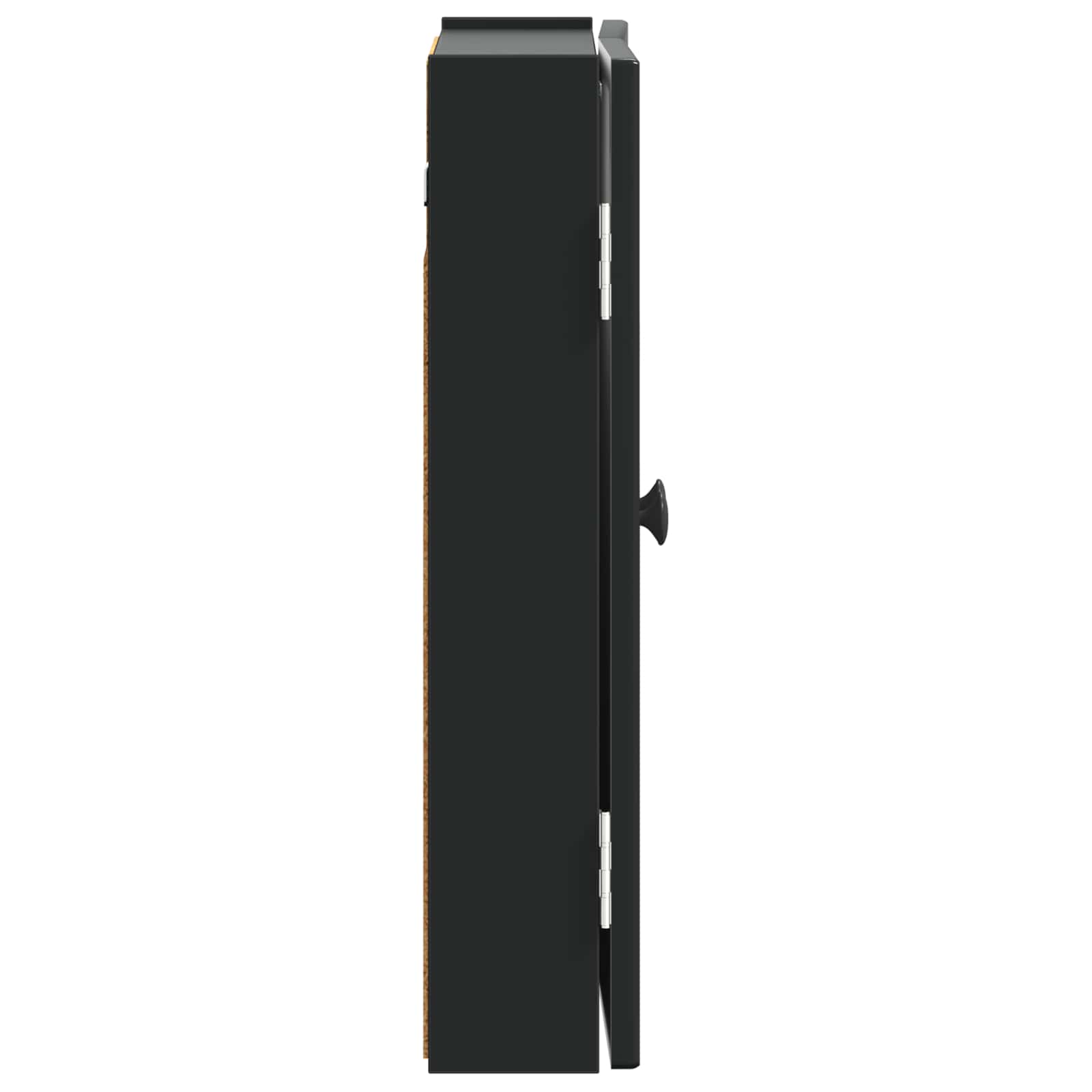 Armadio per Dartboard EDE Nero 52,5 x 10,5 x 53,5 cm