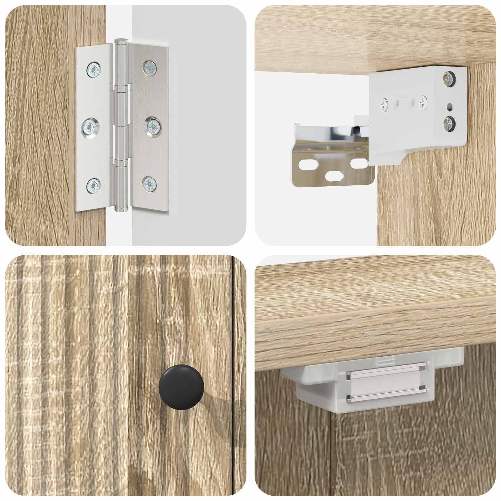 Armadio per Dartboard EDE Rovere Sonoma 52,5 x 10,5 x 53,5 cm