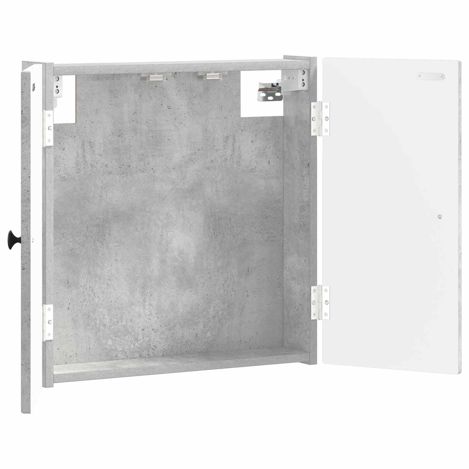 Armadio per Dartboard EDE Grigio Cemento 52,5 x 10,5 x 53,5 cm