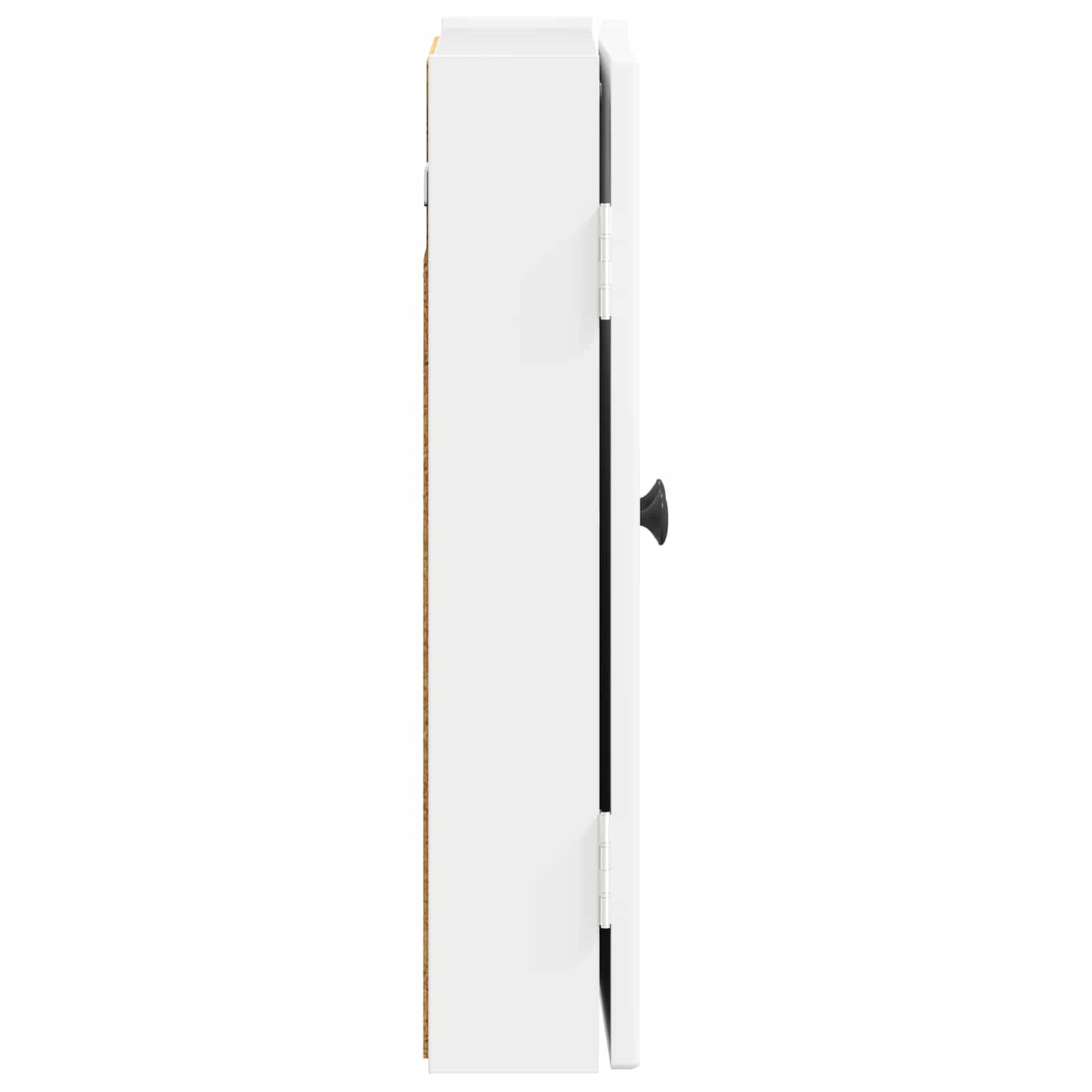 Armadio per Dartboard EDE Bianco Lucido 52,5 x 10,5 x 53,5 cm