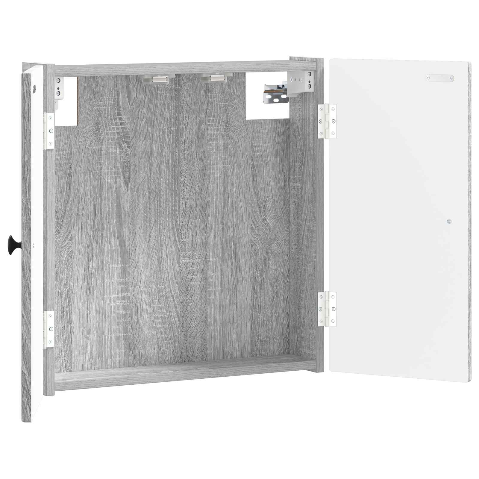 Armadio per Dartboard EDE Sonoma grigio 52,5 x 10,5 x 53,5 cm