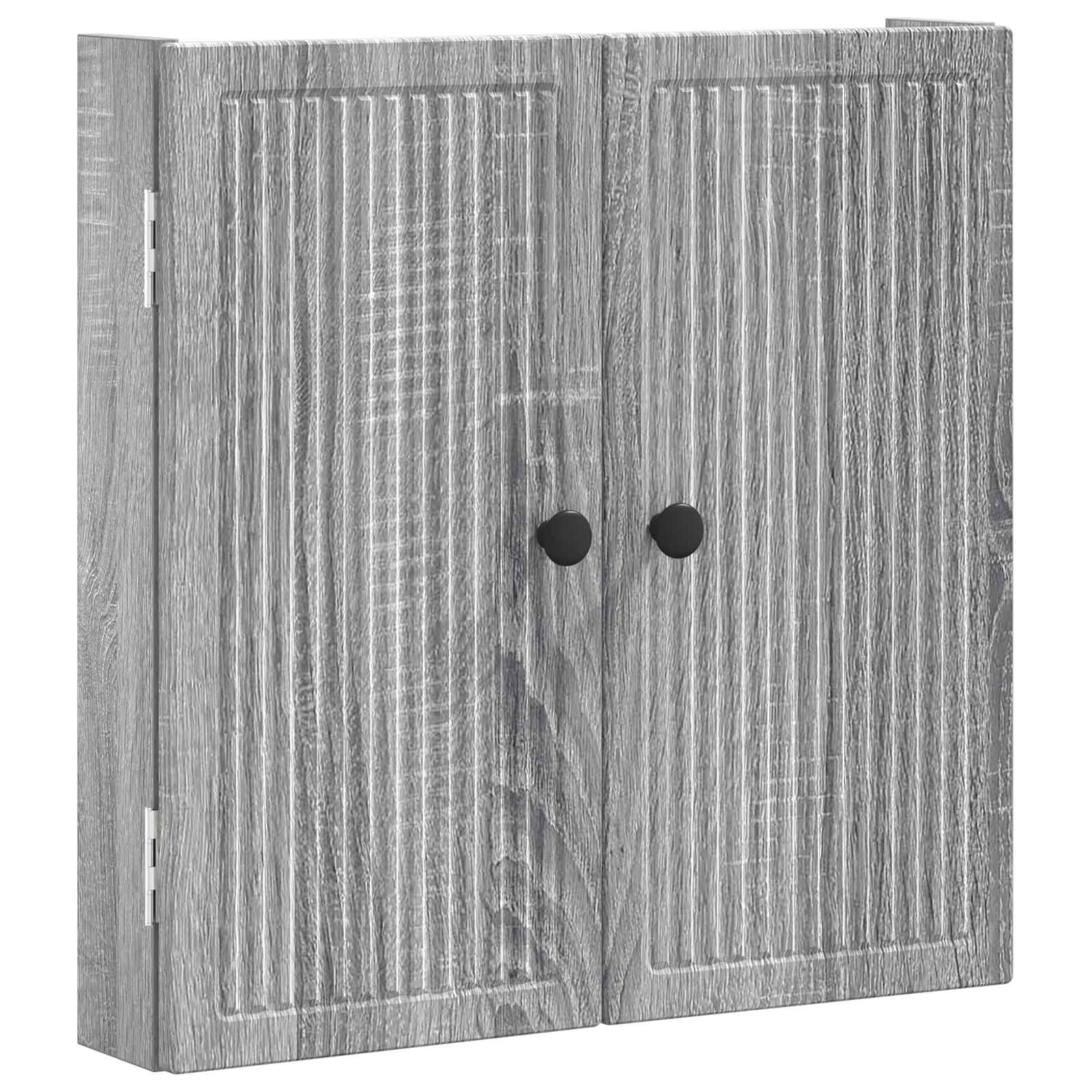 Armadio per Dartboard EDE Sonoma grigio 52,5 x 10,5 x 53,5 cm