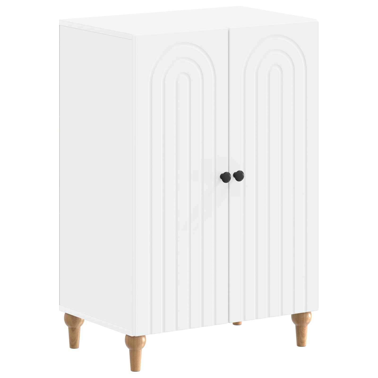 Mobile per scarpe ALKMAAR 59,5 x 39,5 x 90 cm Bianco