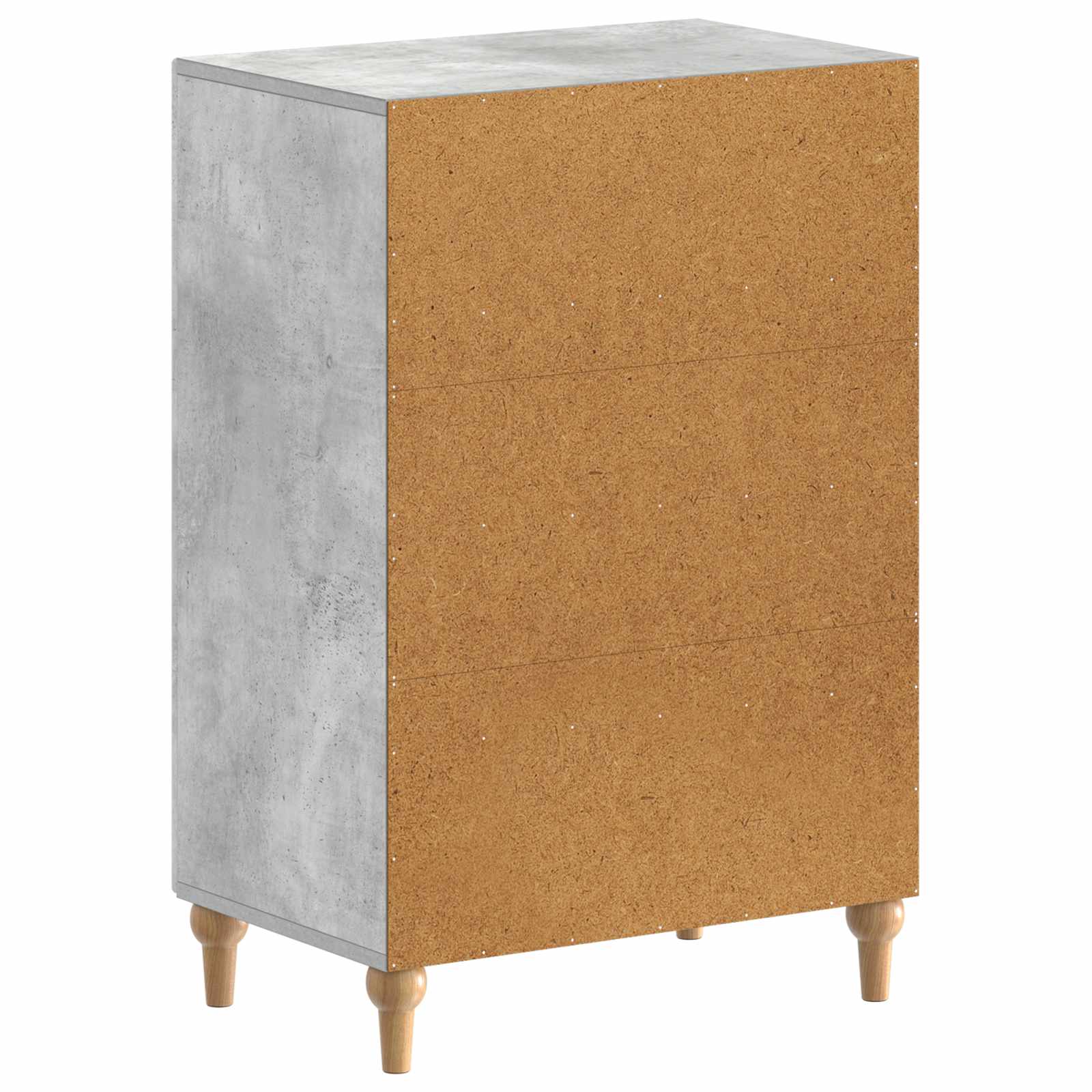 Mobile per scarpe ALKMAAR 59,5 x 39,5 x 90 cm Grigio Cemento