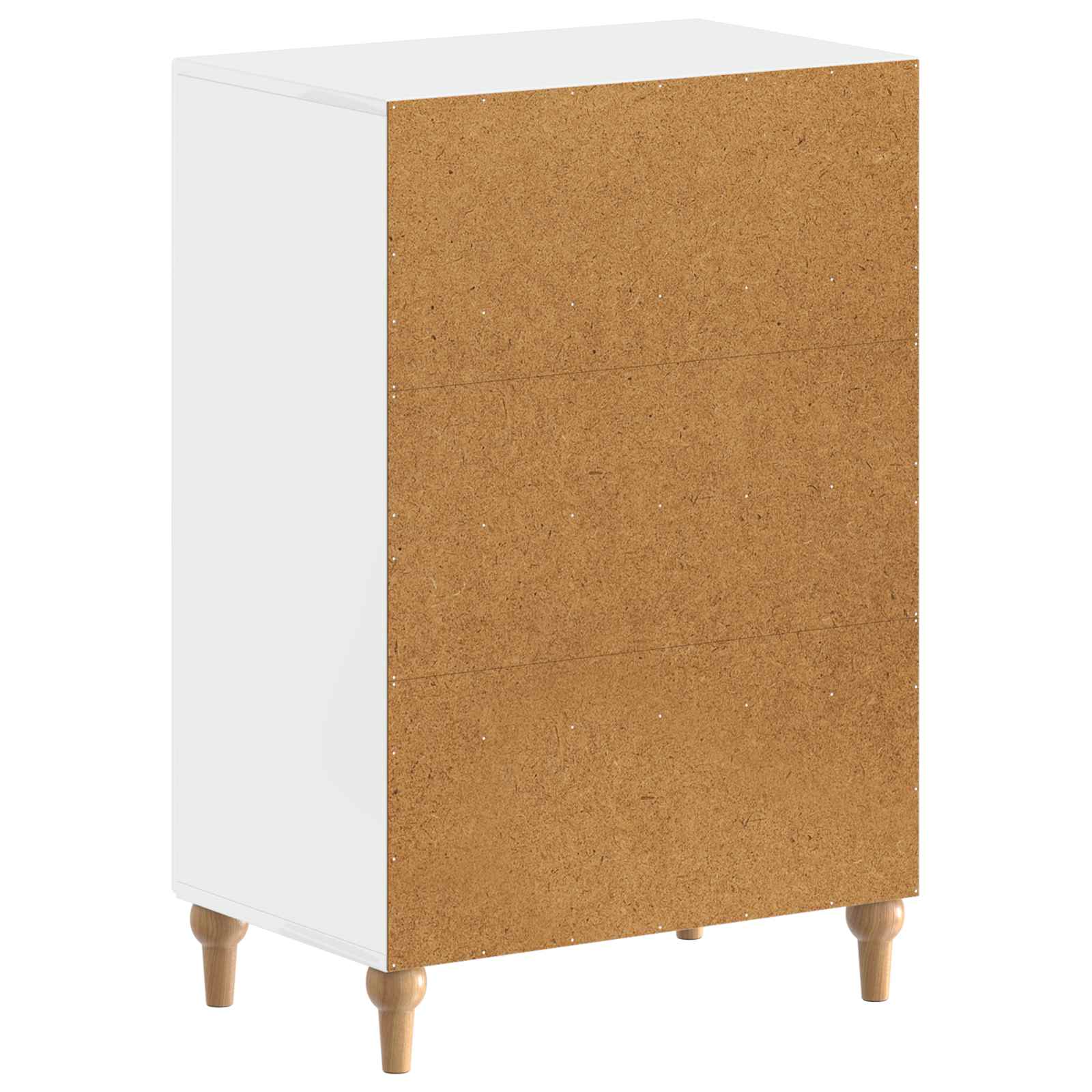 Mobile per scarpe ALKMAAR 59,5 x 39,5 x 90 cm Bianco Lucido
