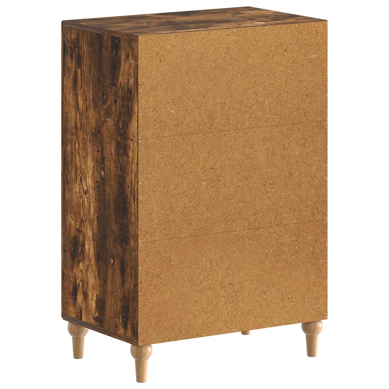 Mobile per scarpe ALKMAAR 59,5 x 39,5 x 90 cm Rovere Fumo