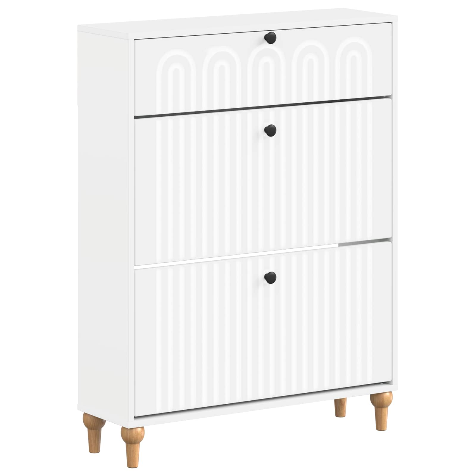 Mobile per scarpe ALKMAAR 78 x 24 x 103 cm Legno ingegnerizzato