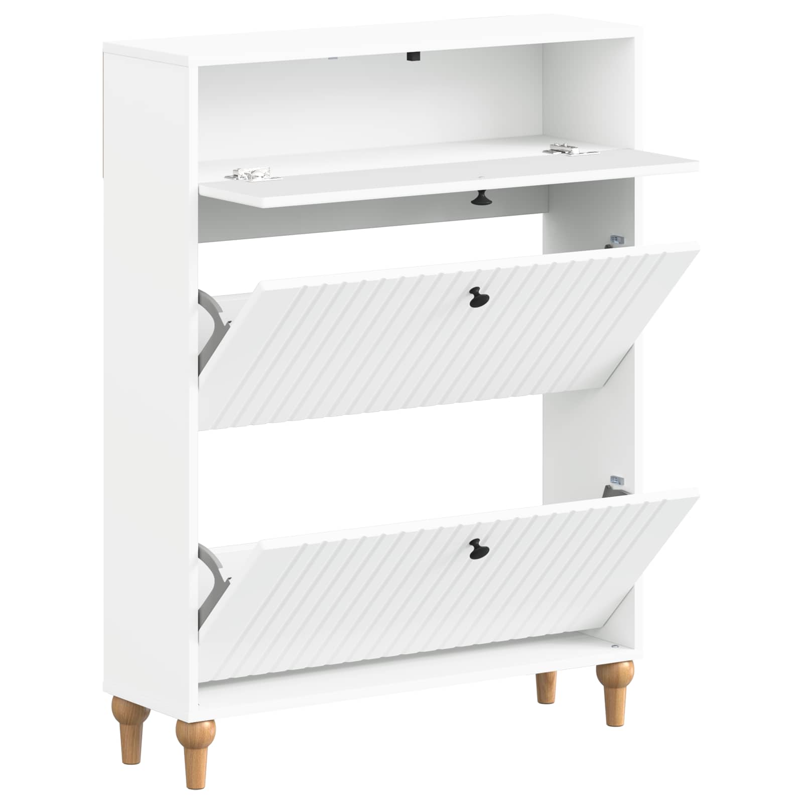 Mobile per scarpe ALKMAAR 78 x 24 x 103 cm Legno ingegnerizzato