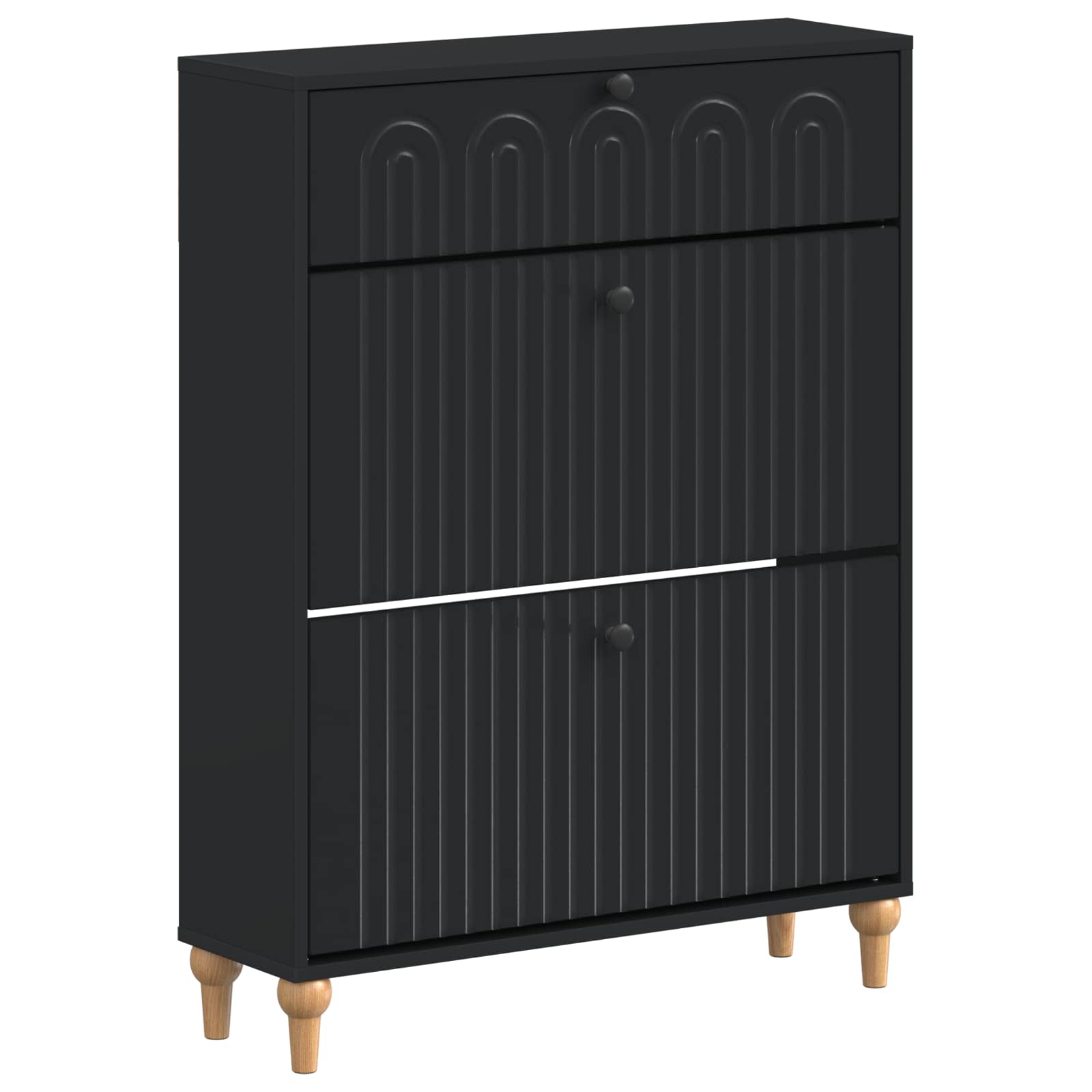 Mobile per scarpe ALKMAAR 78 x 24 x 103 cm Legno ingegnerizzato