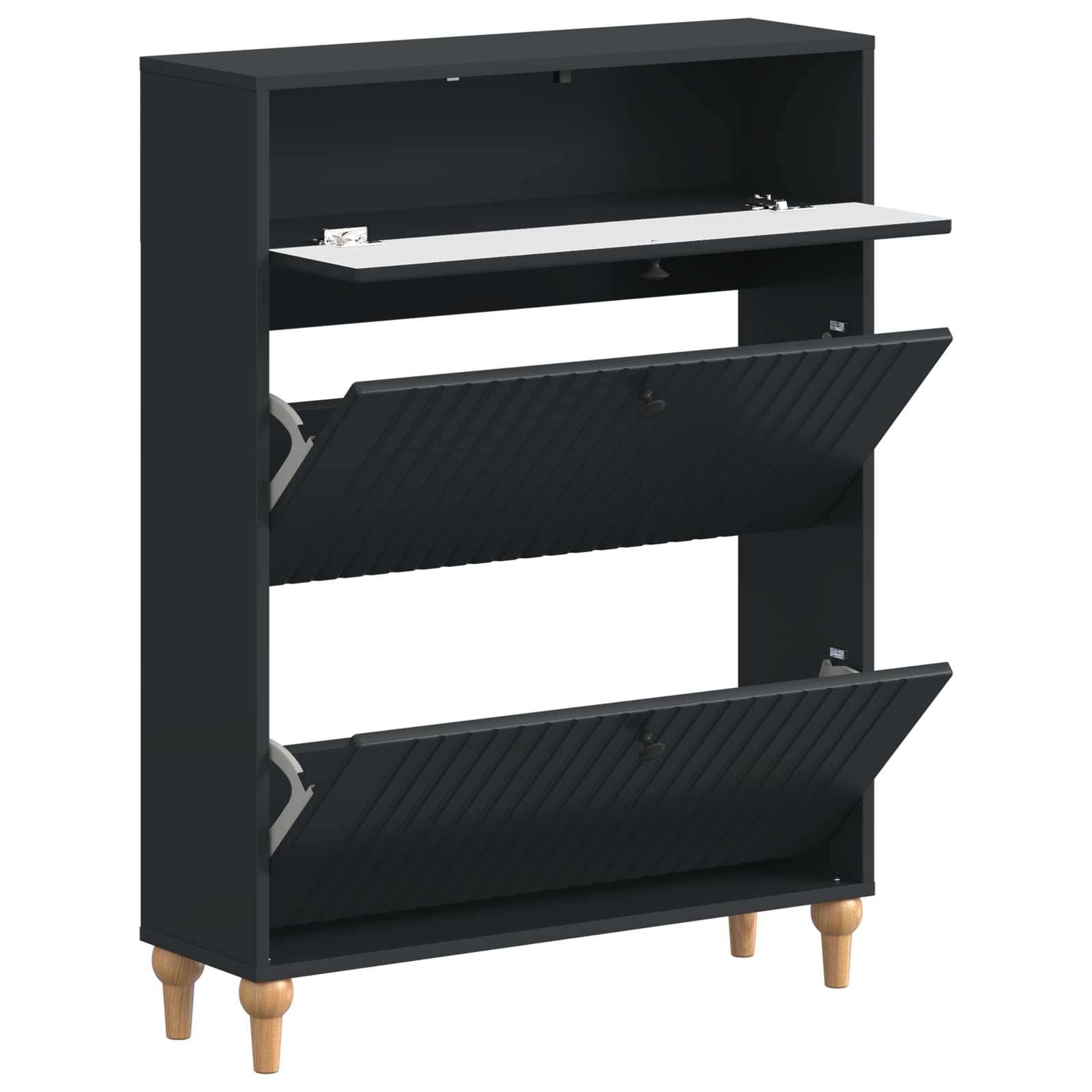 Mobile per scarpe ALKMAAR 78 x 24 x 103 cm Legno ingegnerizzato