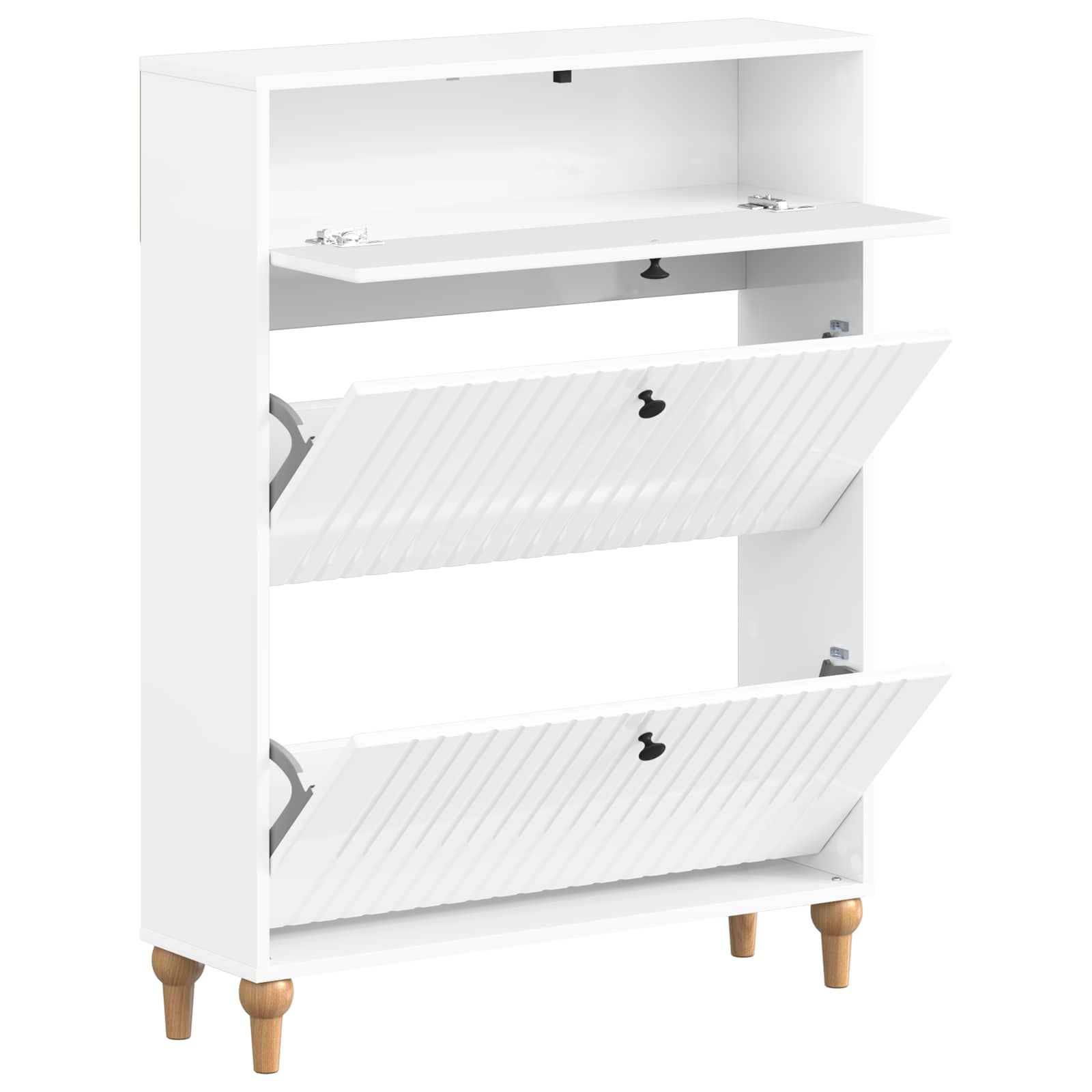 Mobile per scarpe ALKMAAR 78 x 24 x 103 cm Legno ingegnerizzato