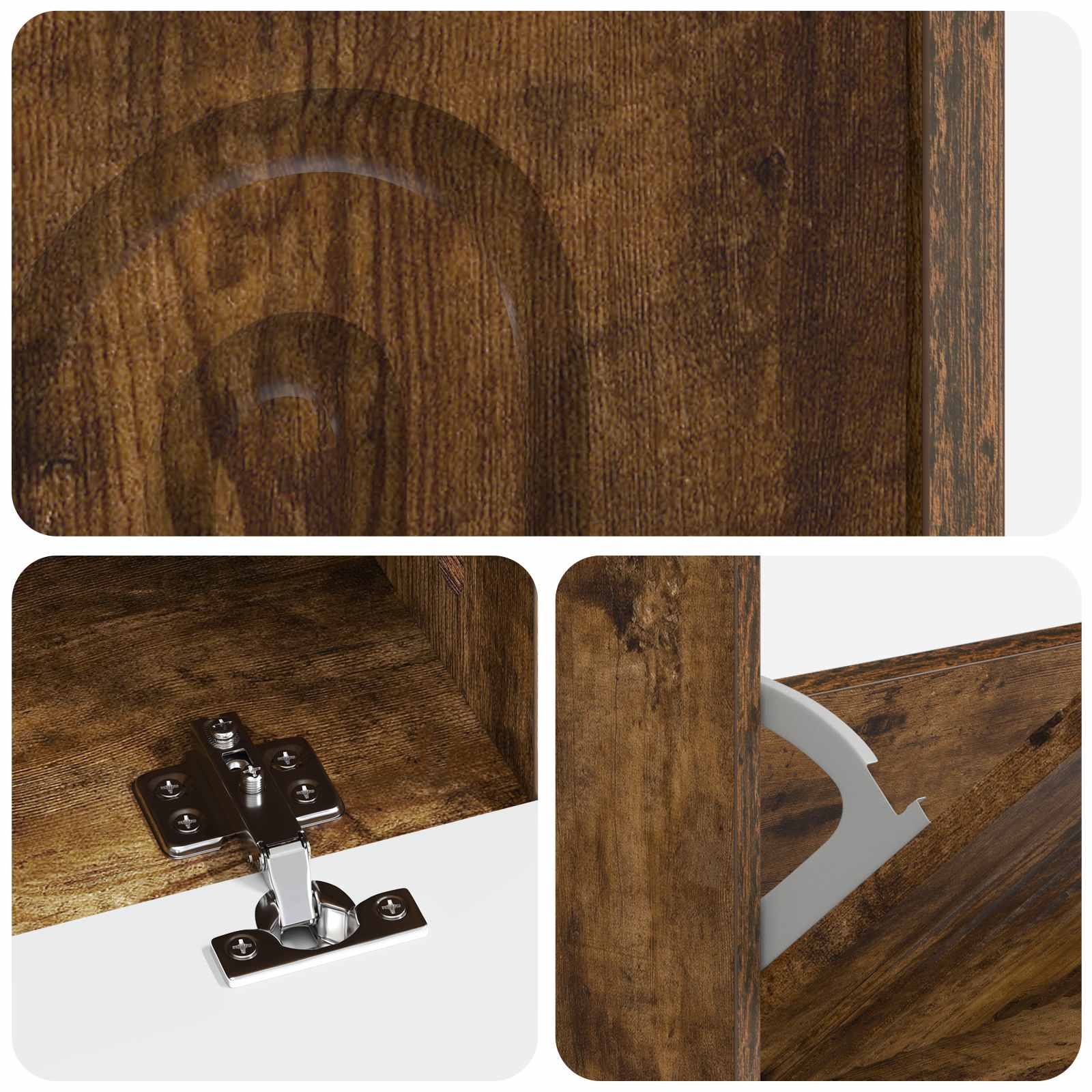 Mobile per scarpe ALKMAAR 78 x 24 x 103 cm Legno ingegnerizzato