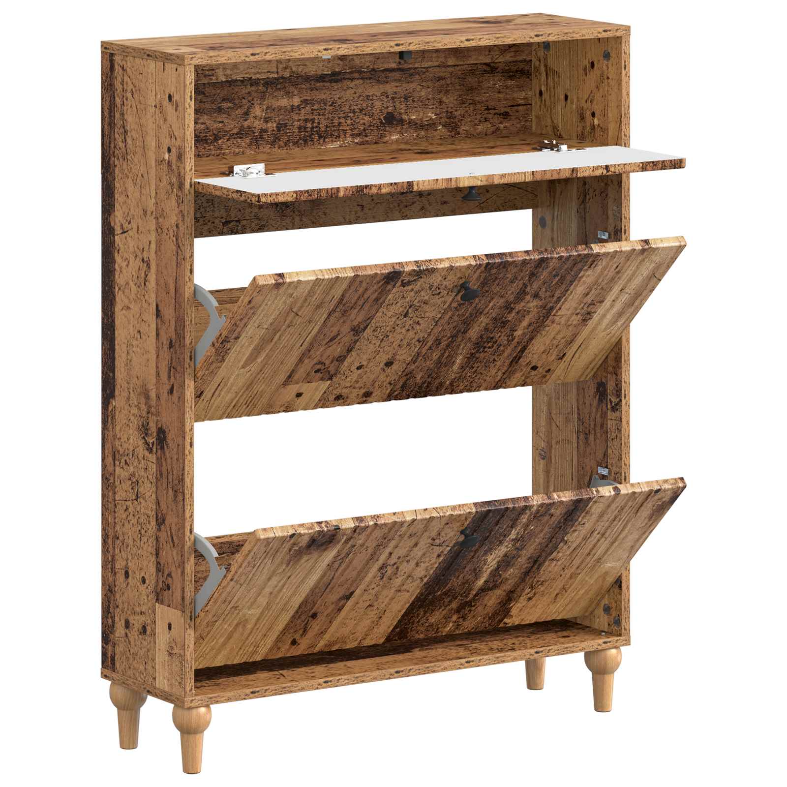 Mobile per scarpe ALKMAAR 78 x 24 x 103 cm Legno ingegnerizzato