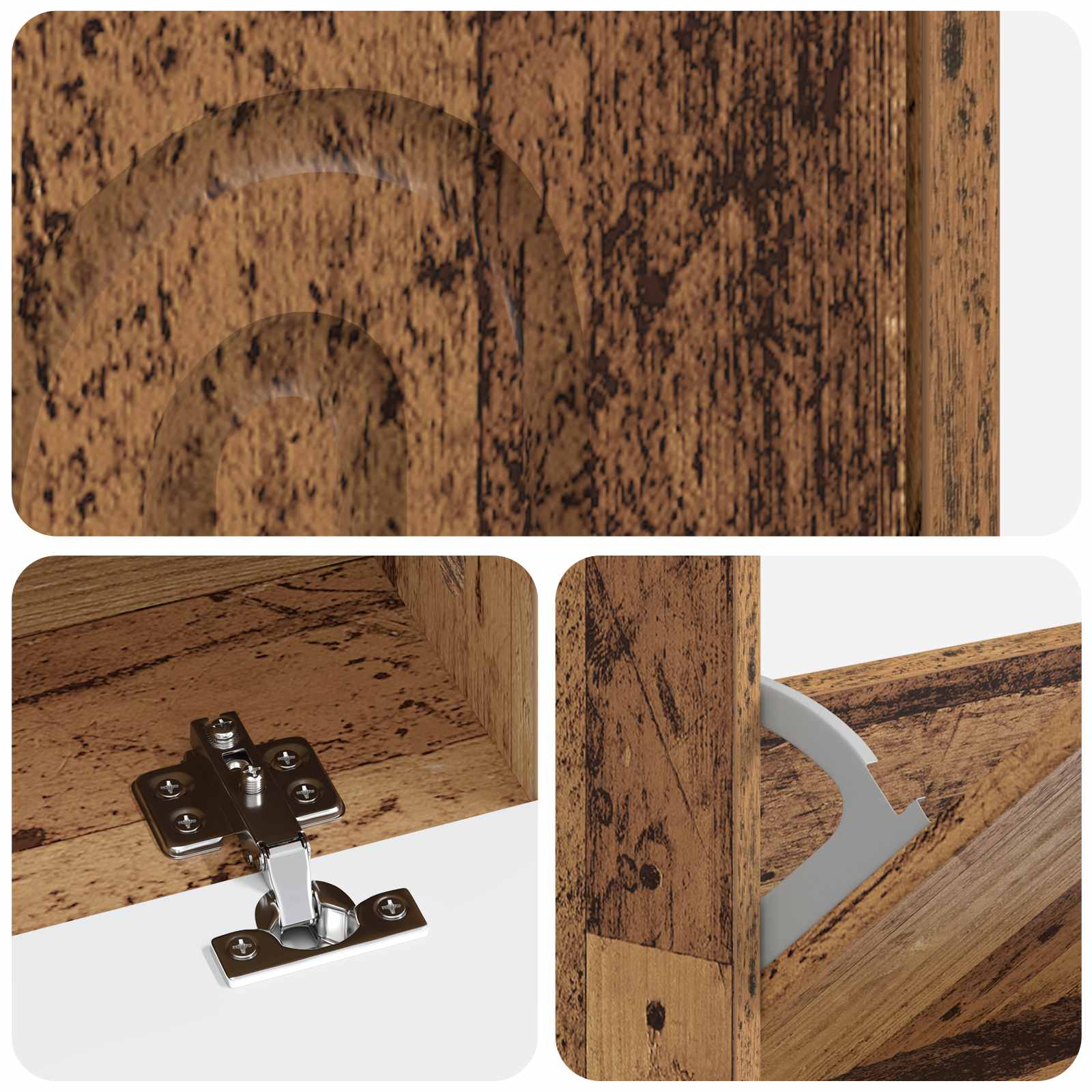 Mobile per scarpe ALKMAAR 78 x 24 x 103 cm Legno ingegnerizzato