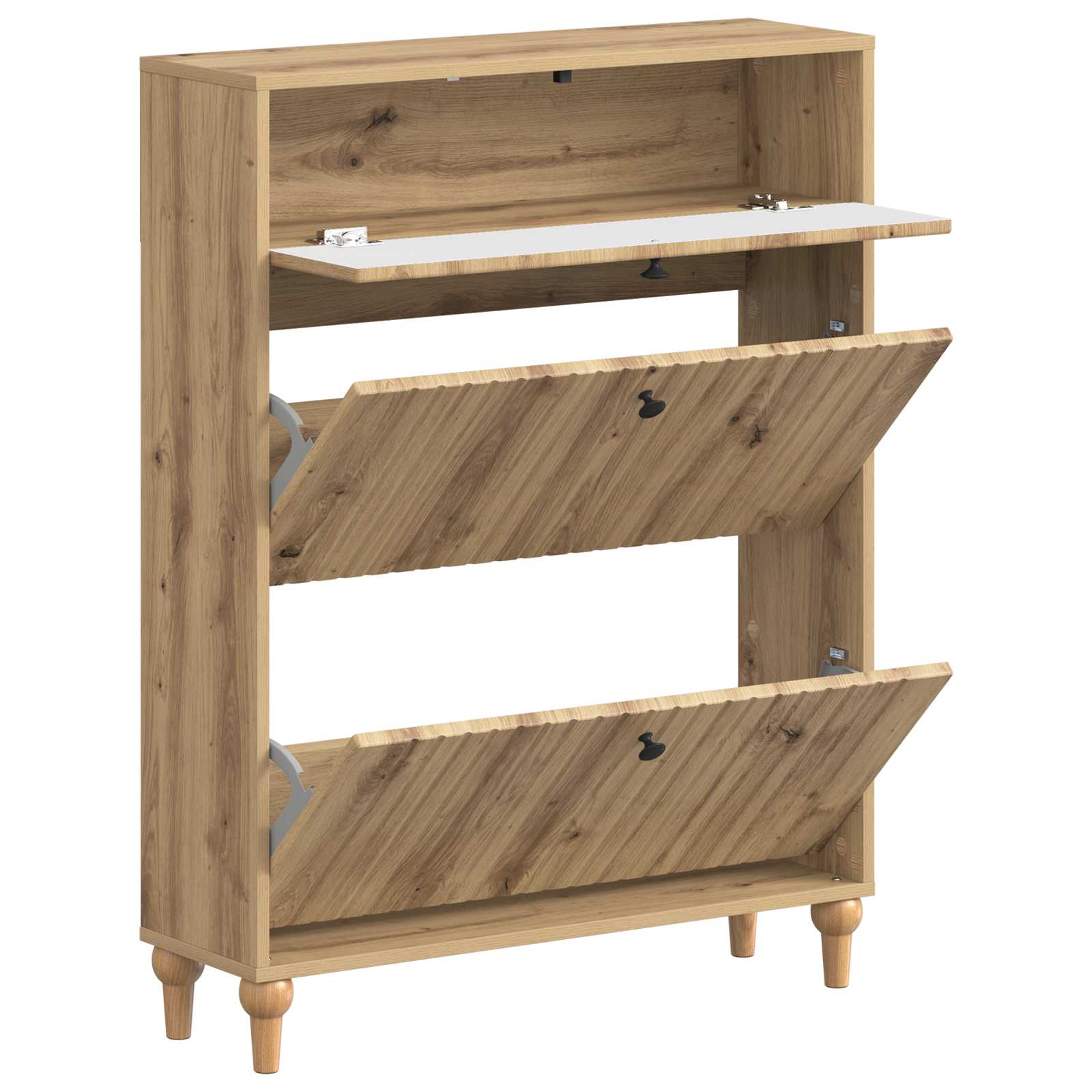 Mobile per scarpe ALKMAAR 78 x 24 x 103 cm Legno ingegnerizzato