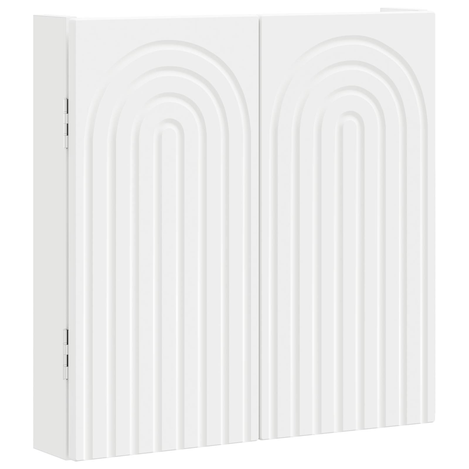 Armadio per Dartboard ALKMAAR Bianco 52,5 x 10,5 x 53,5 cm