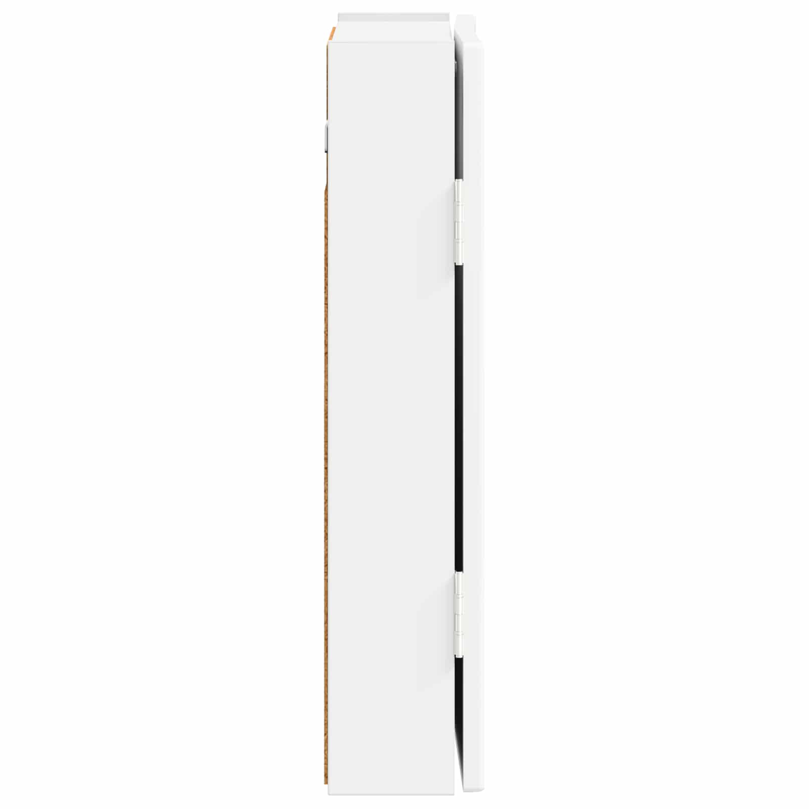 Armadio per Dartboard ALKMAAR Bianco 52,5 x 10,5 x 53,5 cm