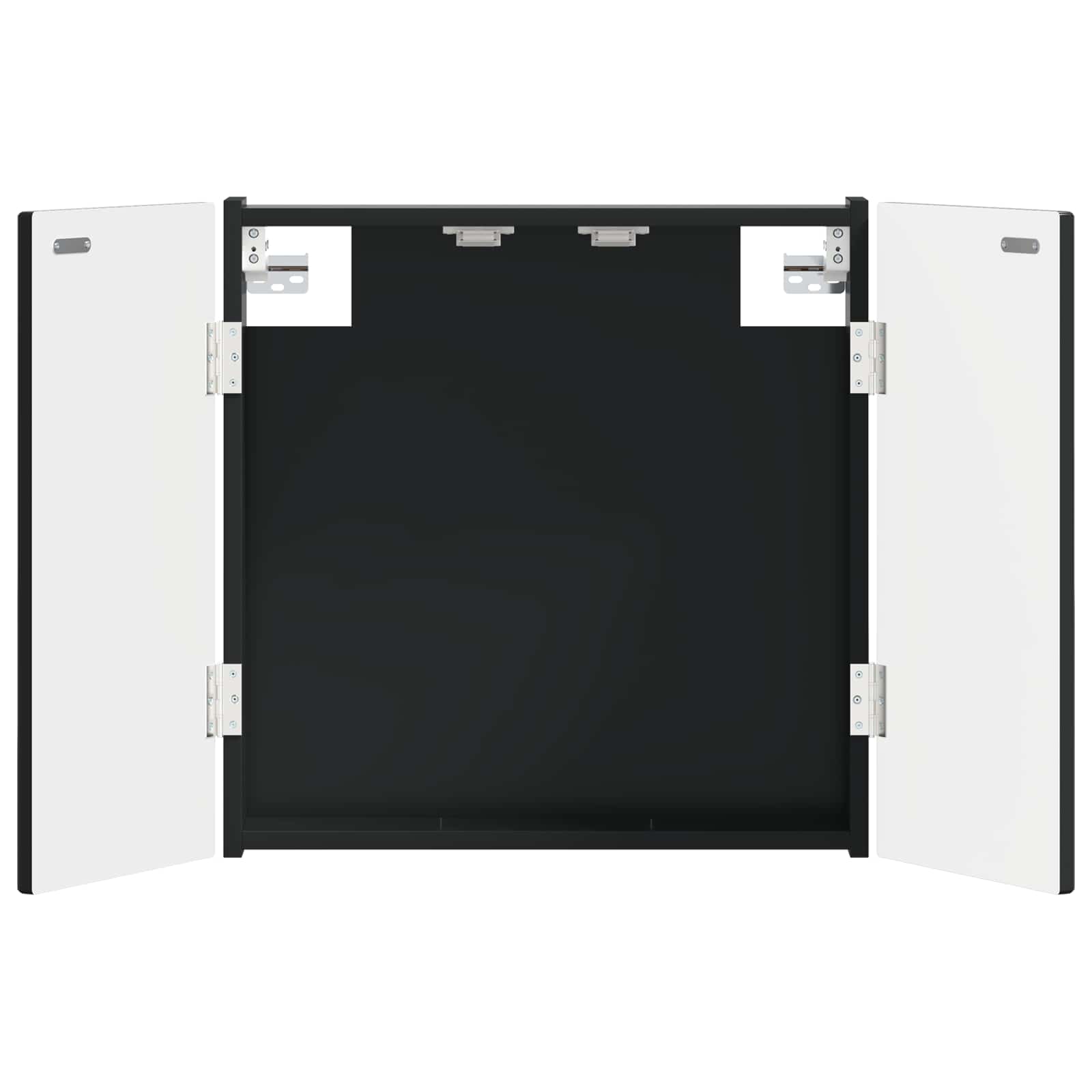 Armadio per Dartboard ALKMAAR Nero 52,5 x 10,5 x 53,5 cm