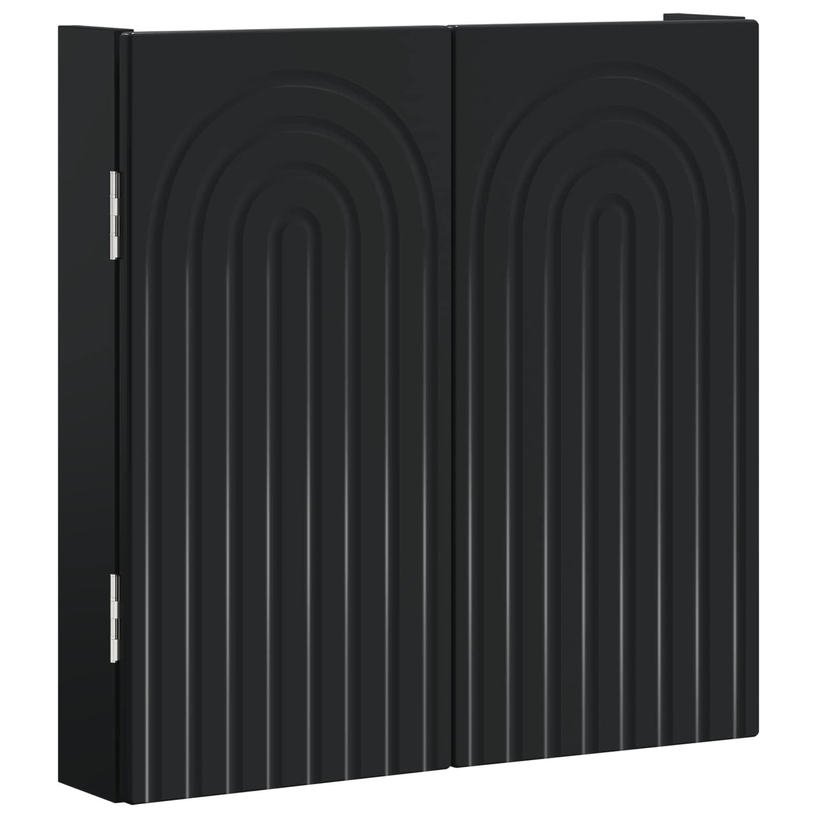 Armadio per Dartboard ALKMAAR Nero 52,5 x 10,5 x 53,5 cm