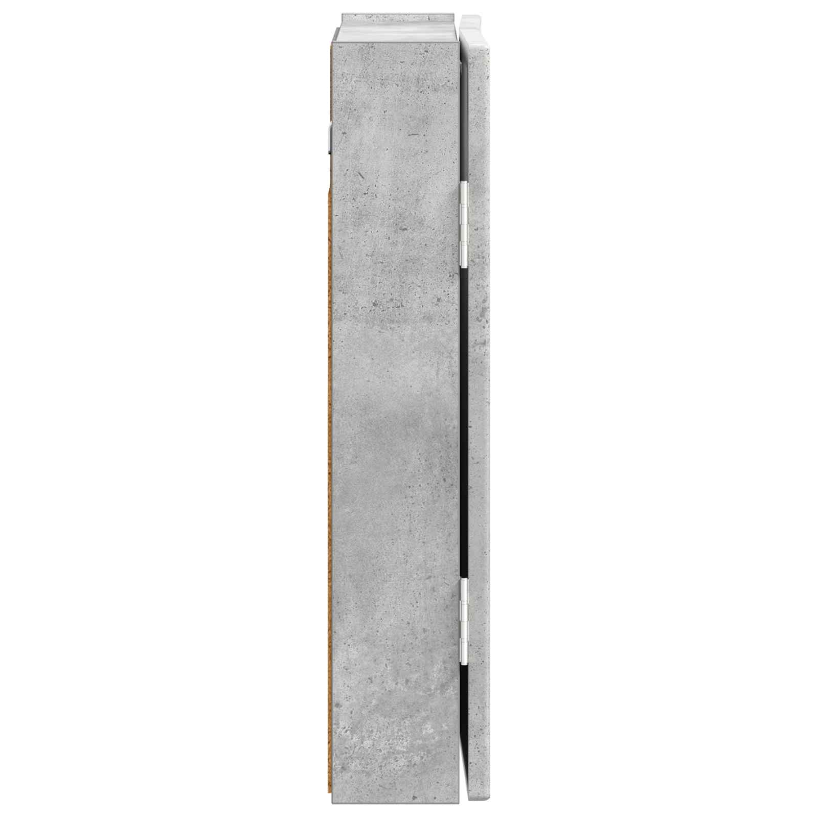 Armadio per Dartboard ALKMAAR Grigio Cemento