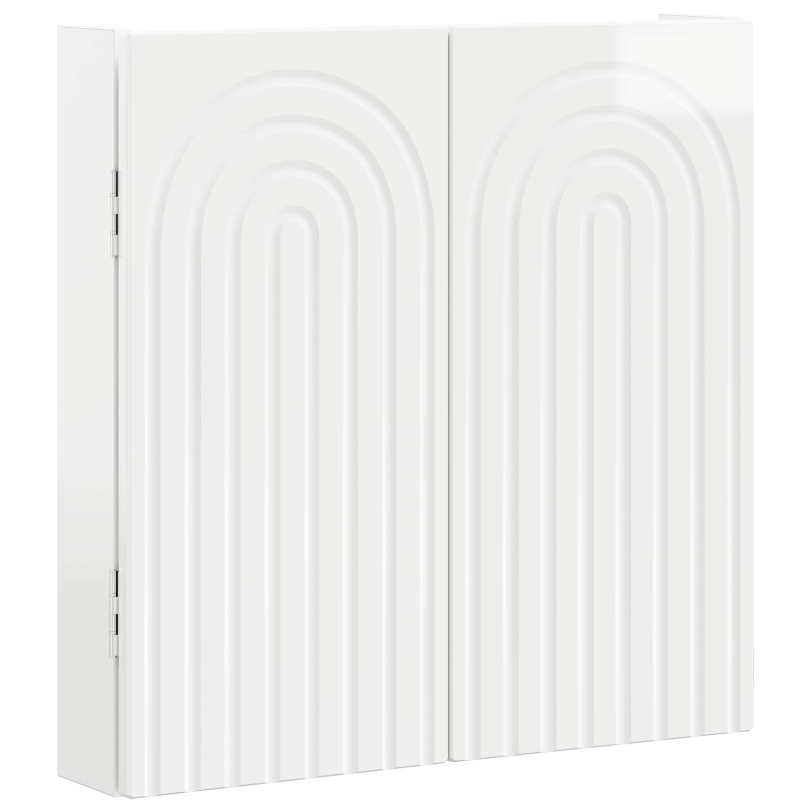Armadio per Dartboard ALKMAAR Bianco Lucido