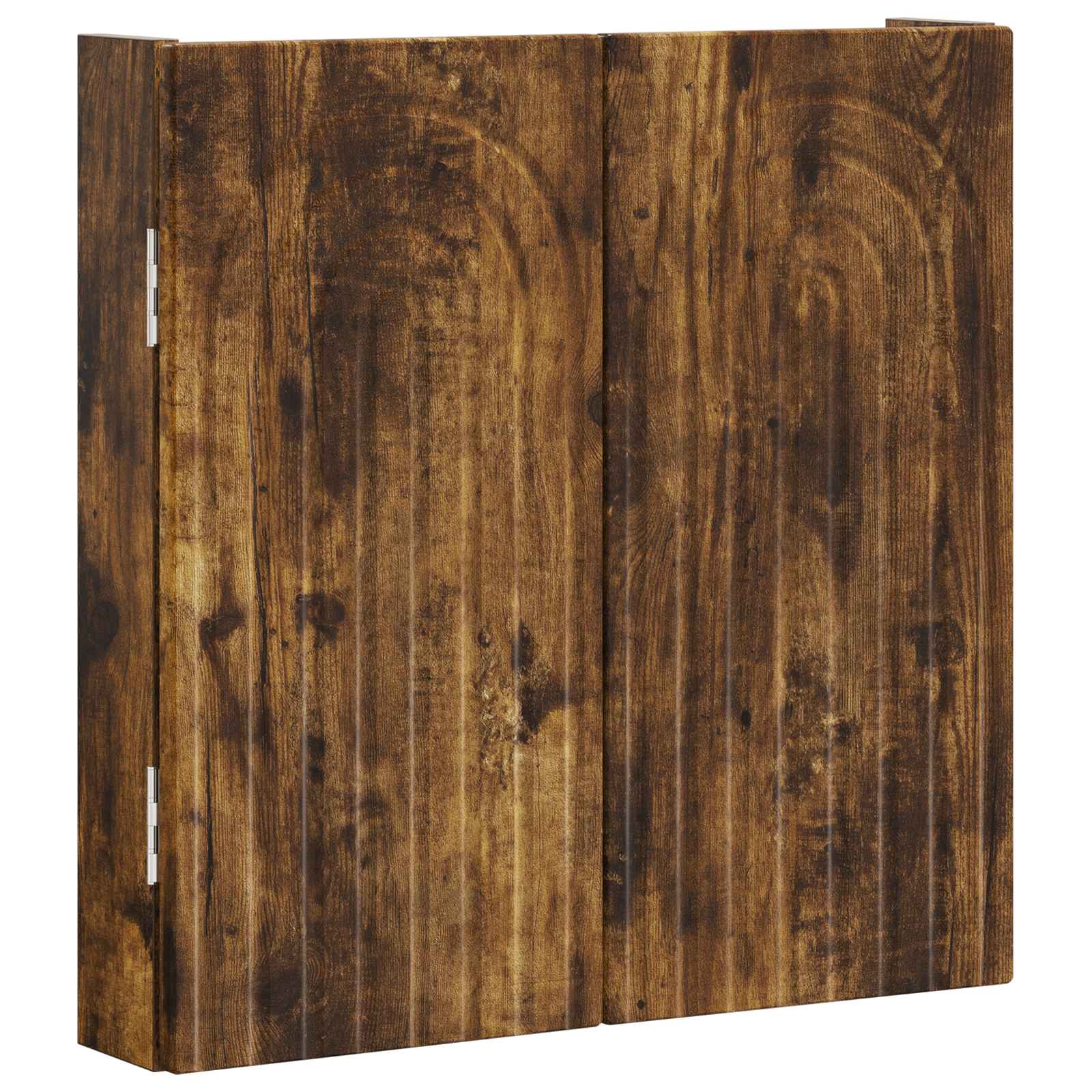 Armadio per Dartboard ALKMAAR Rovere Fumo 52,5 x 10,5 x 53,5 cm