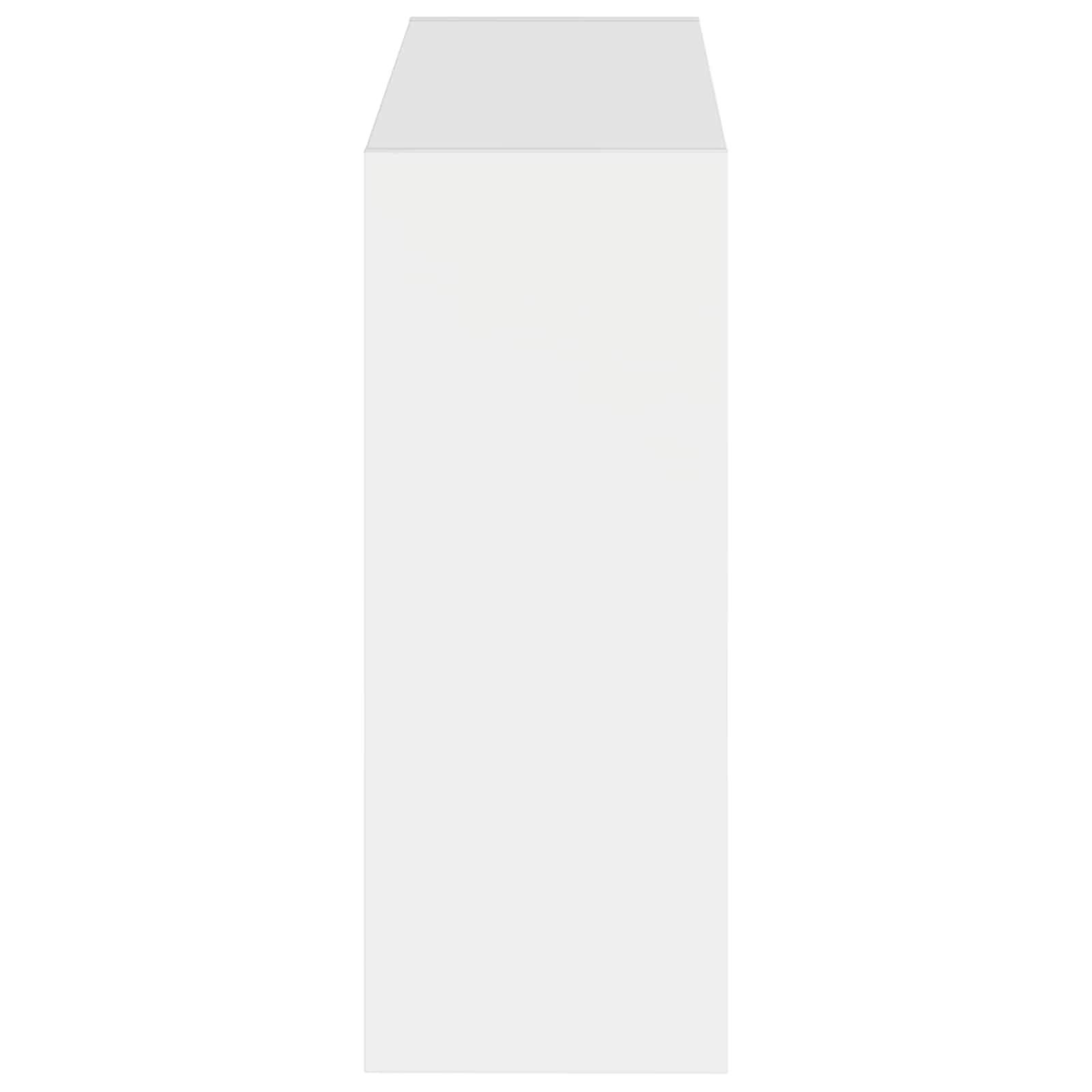 Mobiletto per Scarpe da Muro ZWOLLE 71 x 17 x 43 cm Bianco