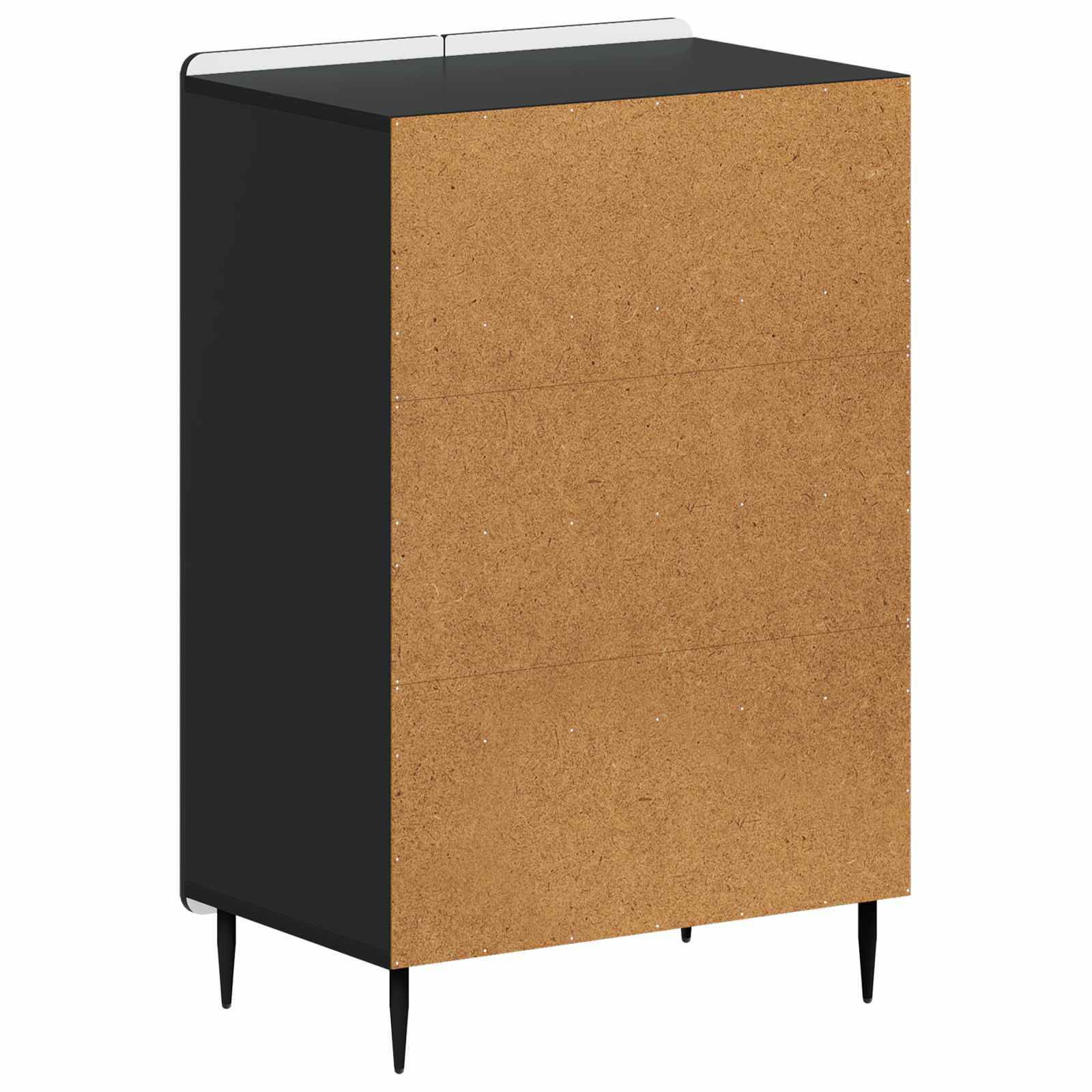Mobile per scarpe ZWOLLE 59,5 x 39,5 x 91,5 cm Nero