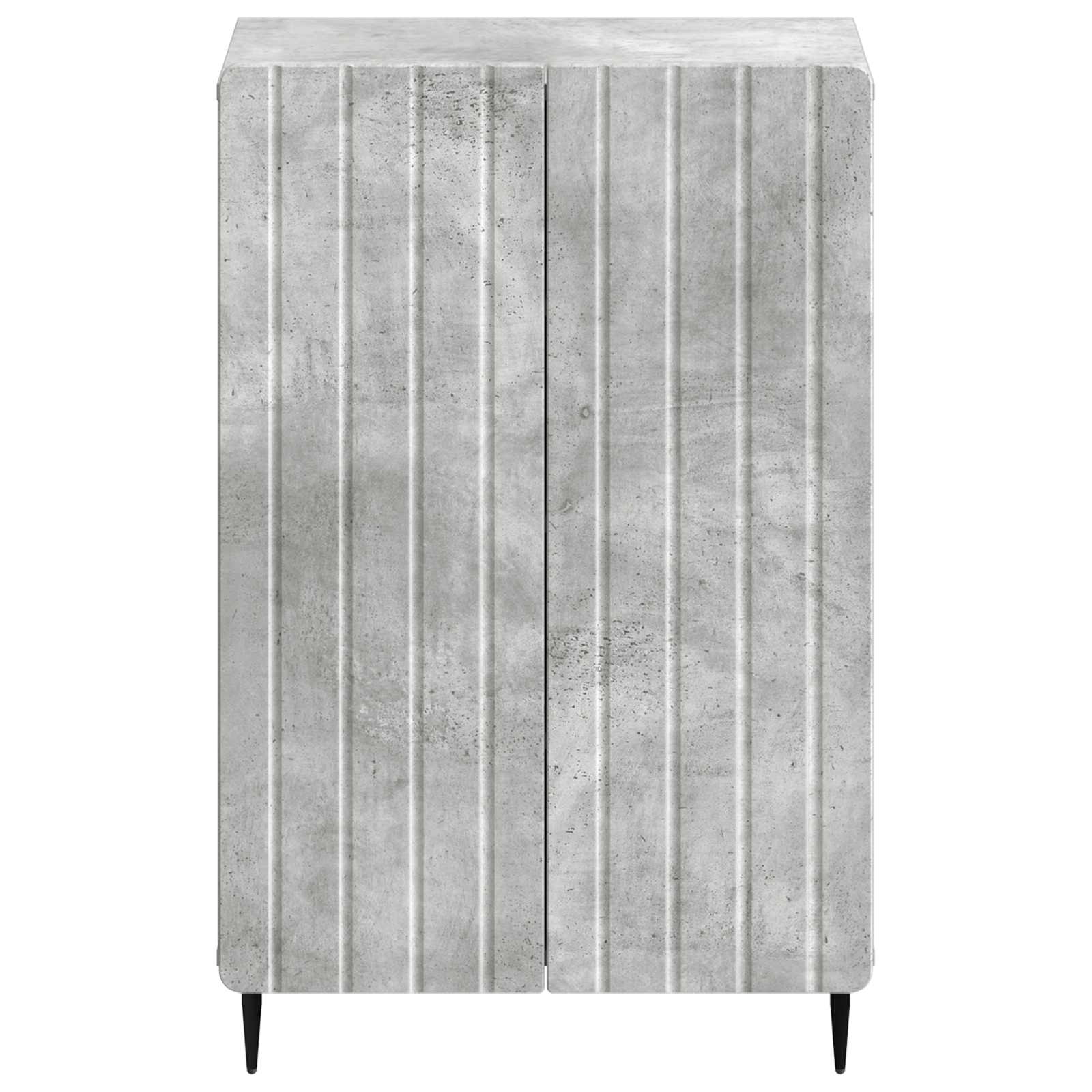 Mobile per scarpe ZWOLLE 59,5 x 39,5 x 91,5 cm Grigio Cemento