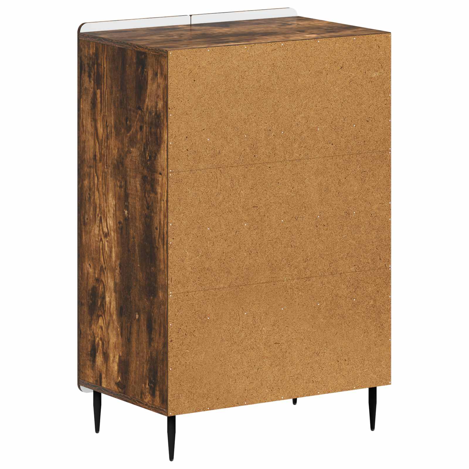 Mobile per scarpe ZWOLLE 59,5 x 39,5 x 91,5 cm Rovere Fumo