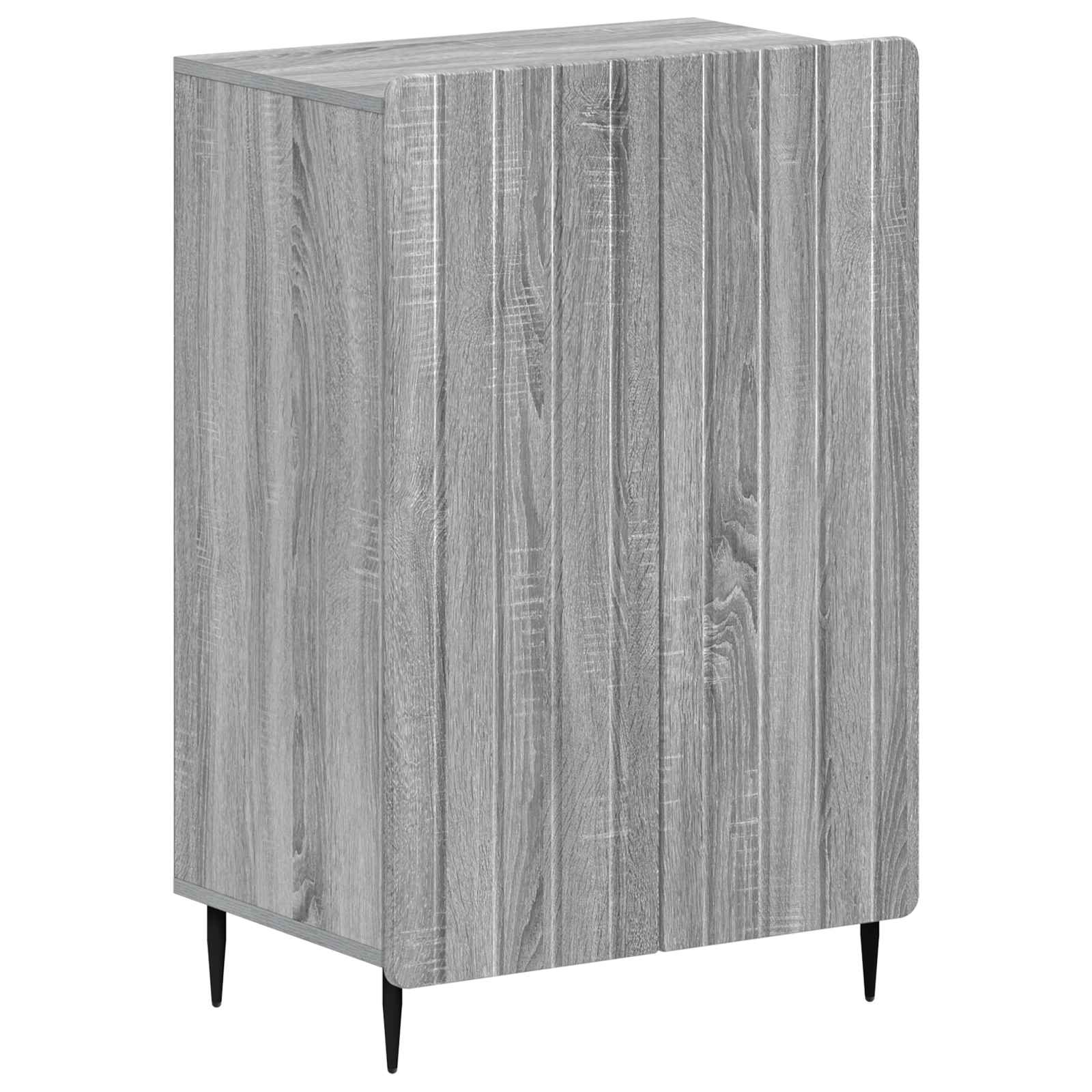Mobile per scarpe ZWOLLE 59,5 x 39,5 x 91,5 cm Sonoma grigio