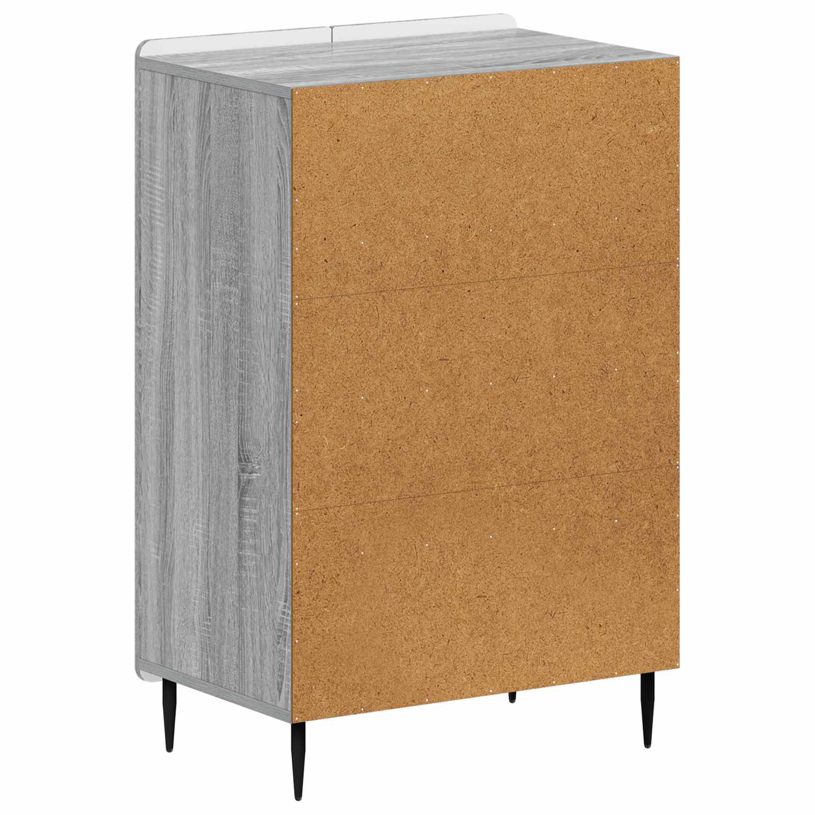 Mobile per scarpe ZWOLLE 59,5 x 39,5 x 91,5 cm Sonoma grigio