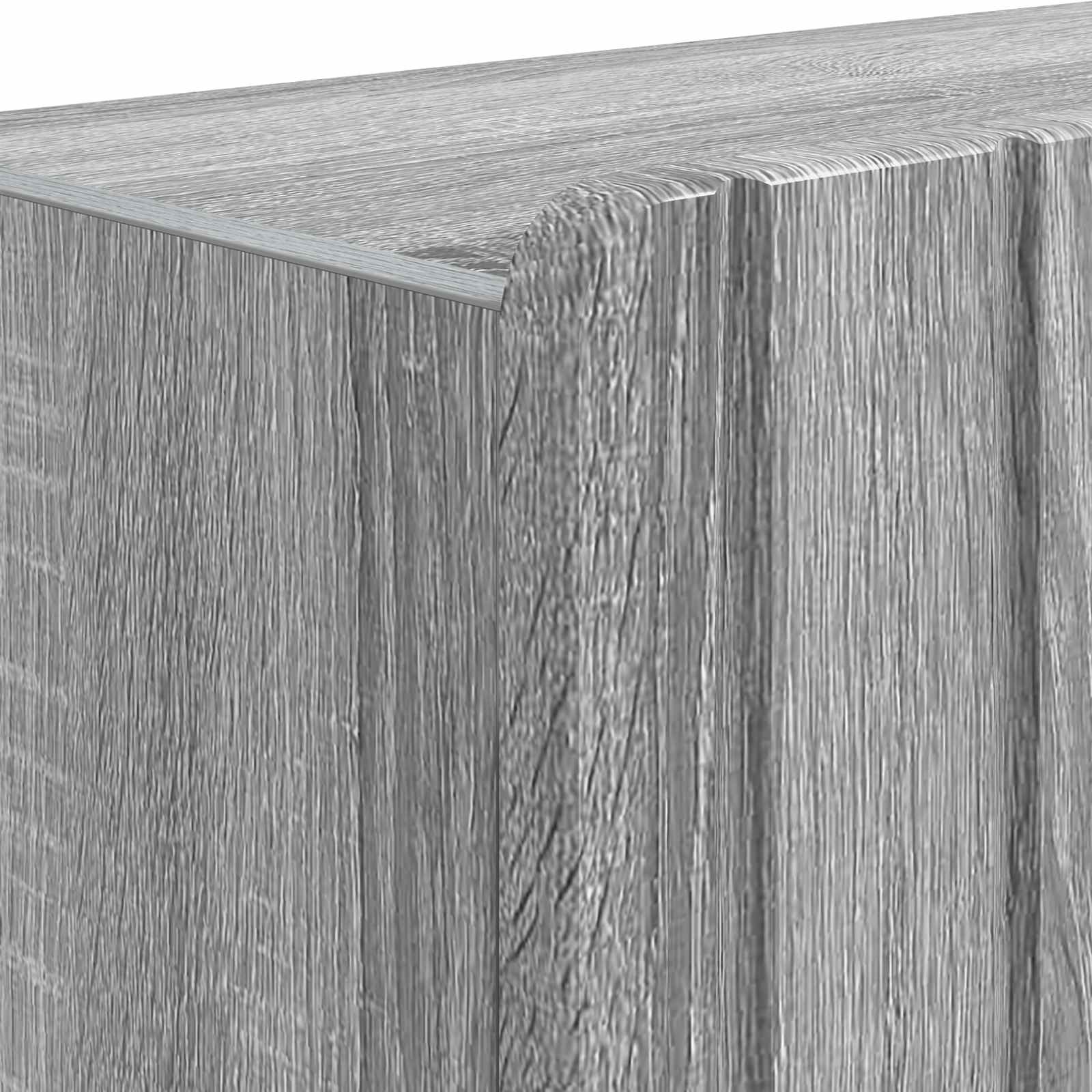 Mobile per scarpe ZWOLLE 59,5 x 39,5 x 91,5 cm Sonoma grigio