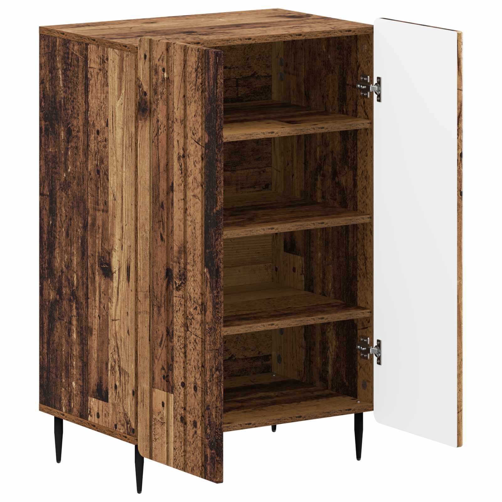 Mobile per scarpe ZWOLLE 59,5 x 39,5 x 91,5 cm Legno antico