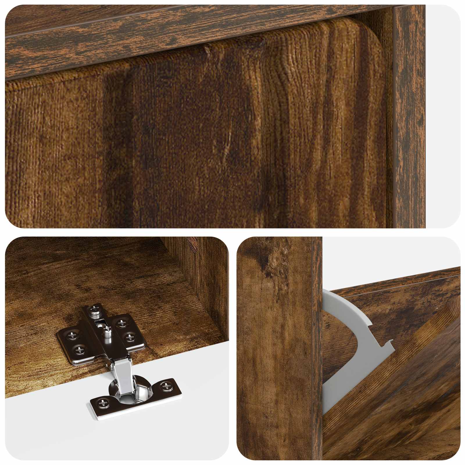 Mobile per scarpe ZWOLLE 78 x 24 x 103 cm Legno ingegnerizzato